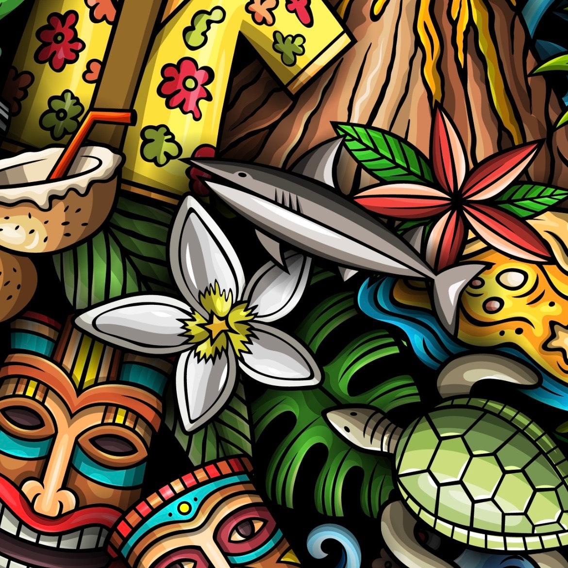 Tropical Doodles