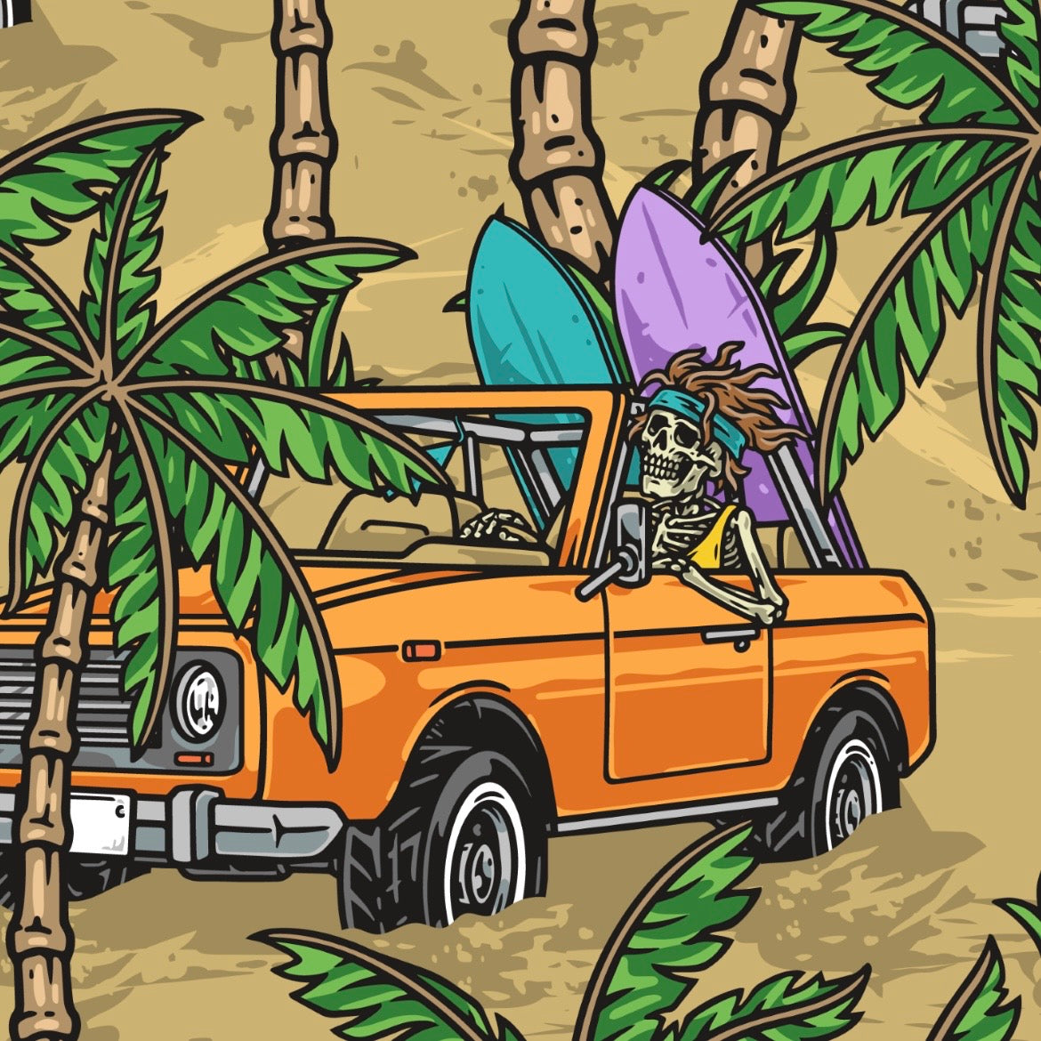 Skeleton Surfer