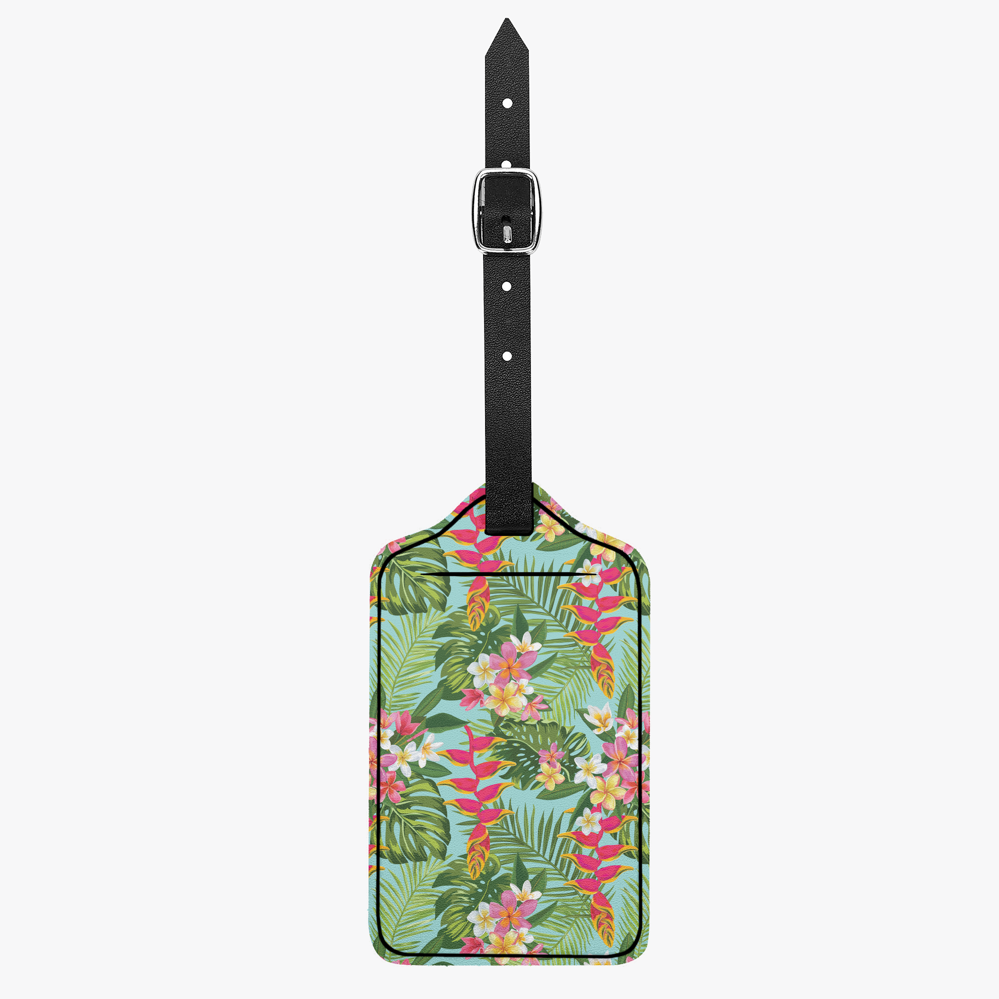 Plumeria Canopy Luggage Tag