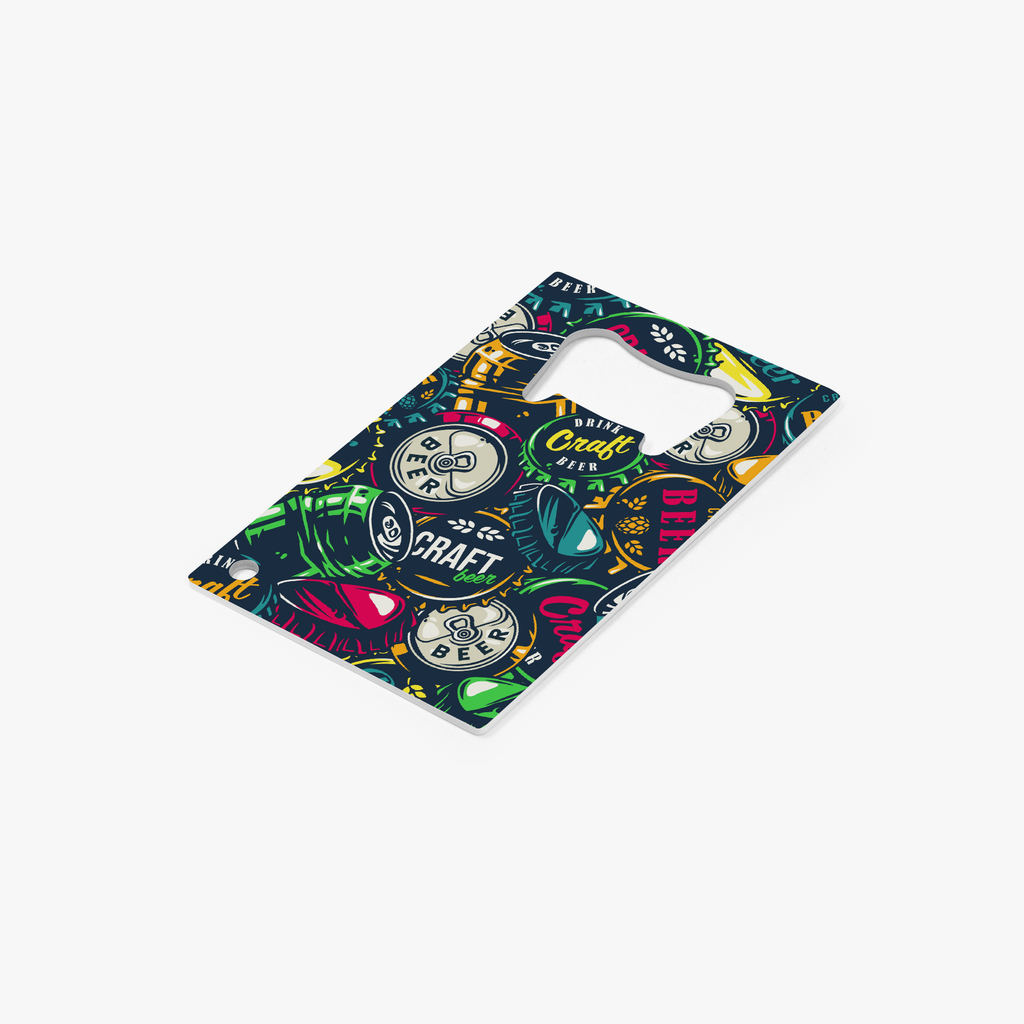 Craft Beer Card Bottle Opener