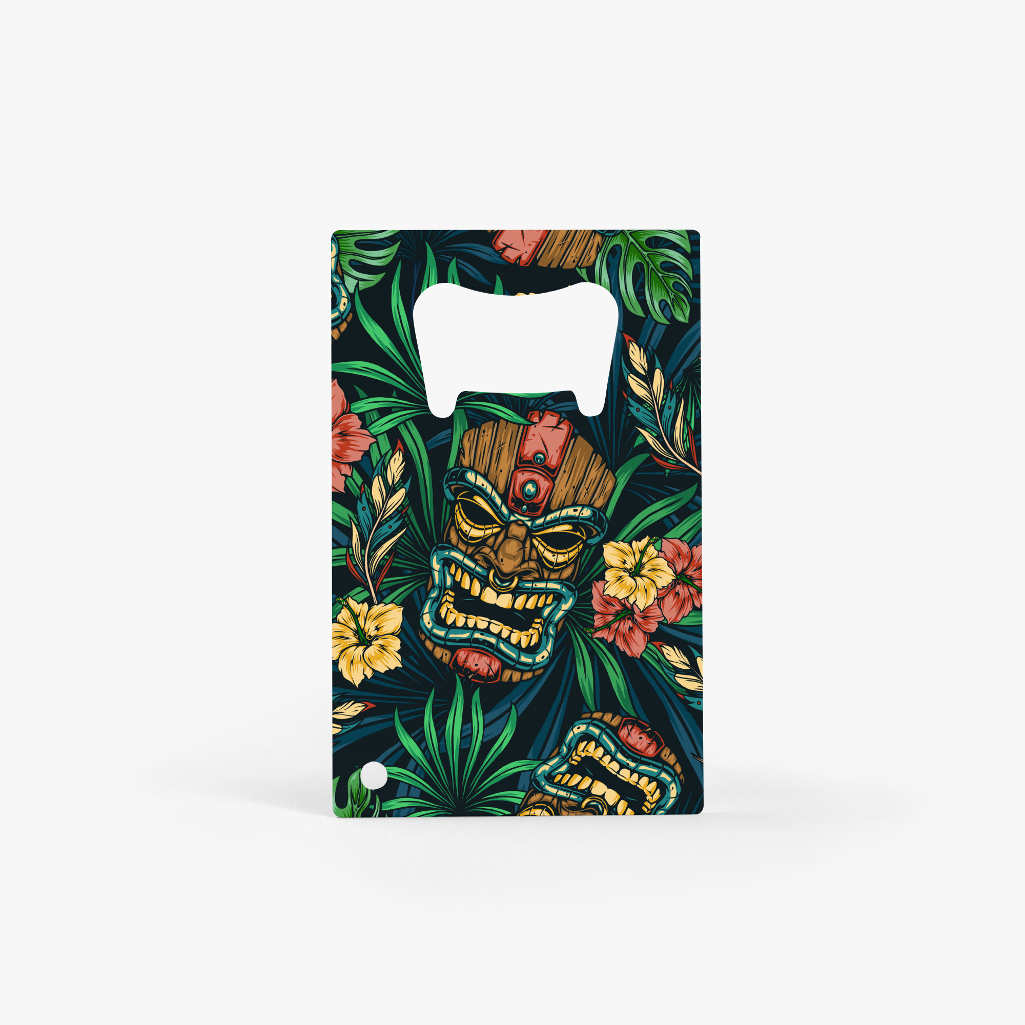 Crazy Tikis Card Bottle Opener