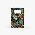 Hawaiian Sketches Dark Card Bottle Opener