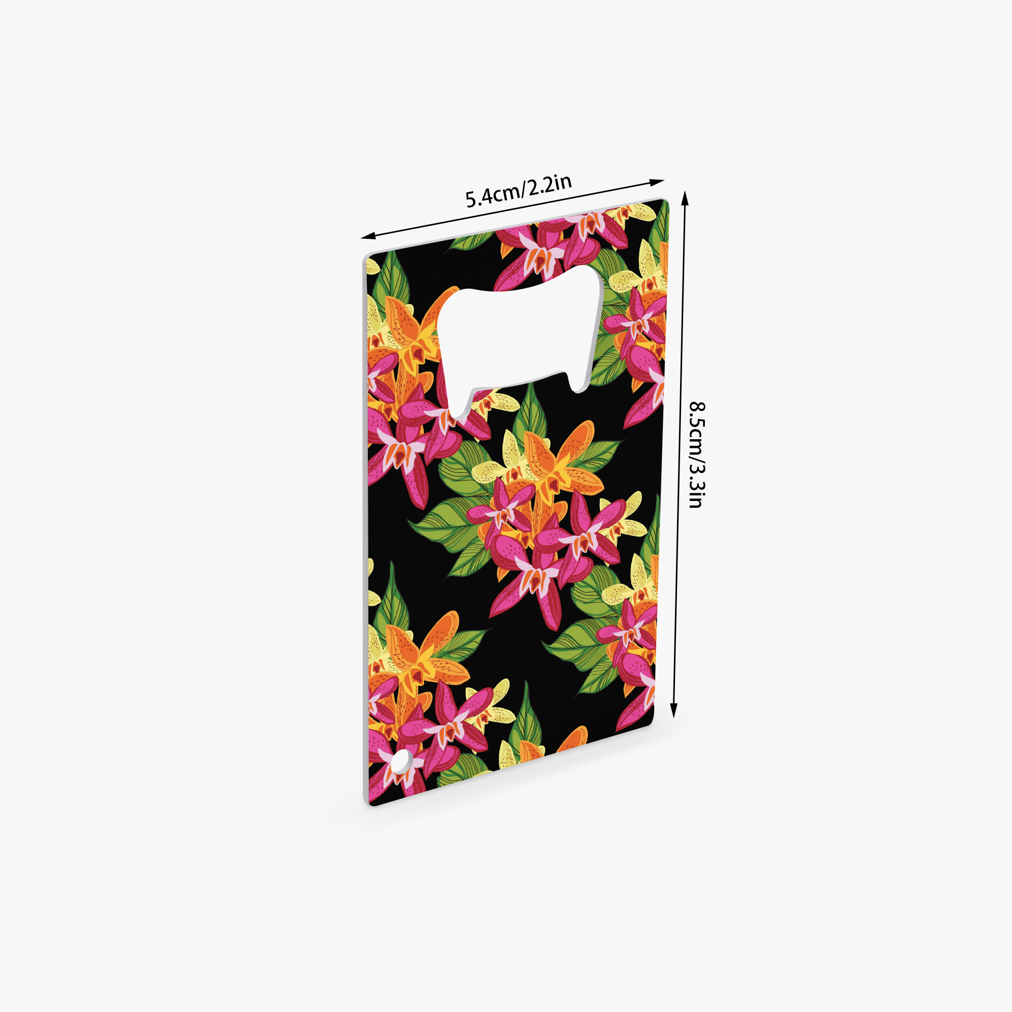 Orchid Oasis Card Bottle Opener