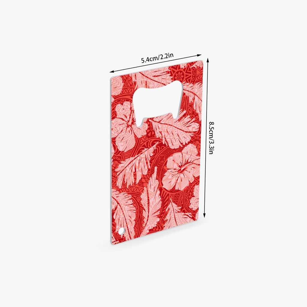 Polynesian Passion Card Bottle Opener