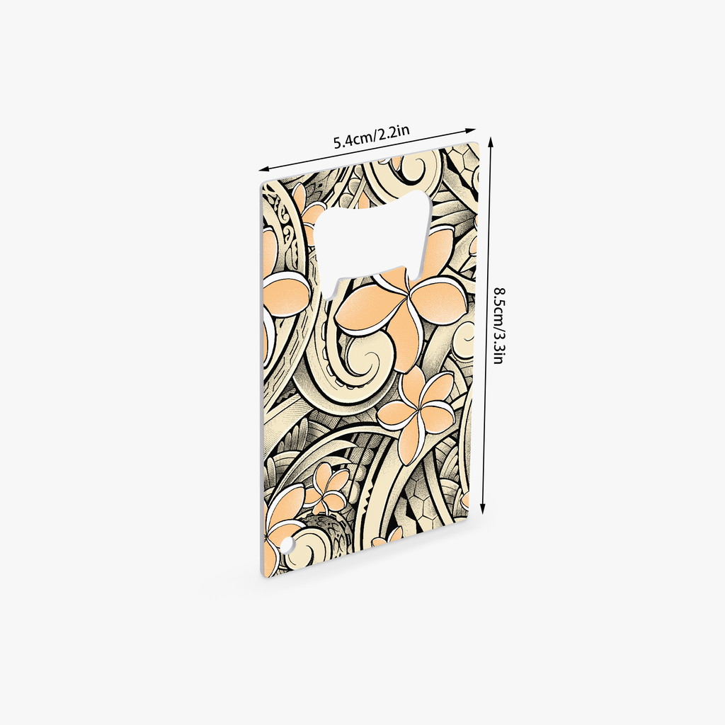 Polynesian Paradise Card Bottle Opener