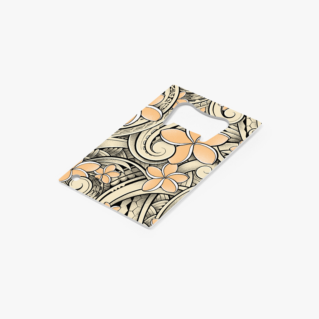 Polynesian Paradise Card Bottle Opener