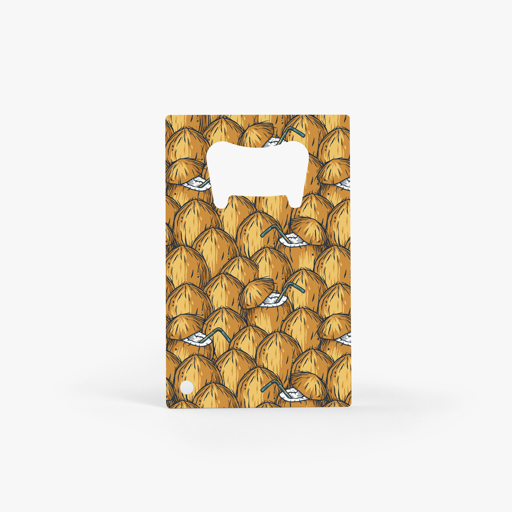 Coconut Crush Card Bottle Opener