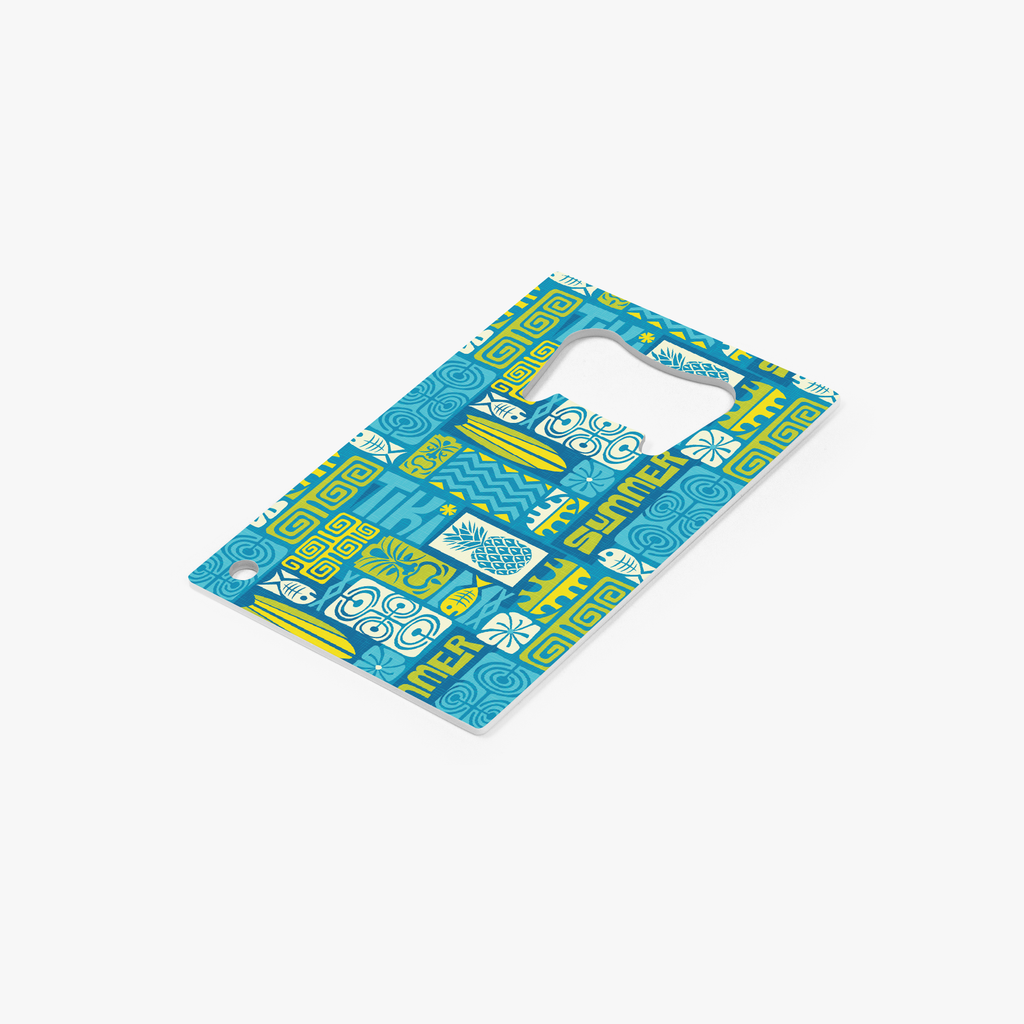 Island Summer Card Bottle Opener