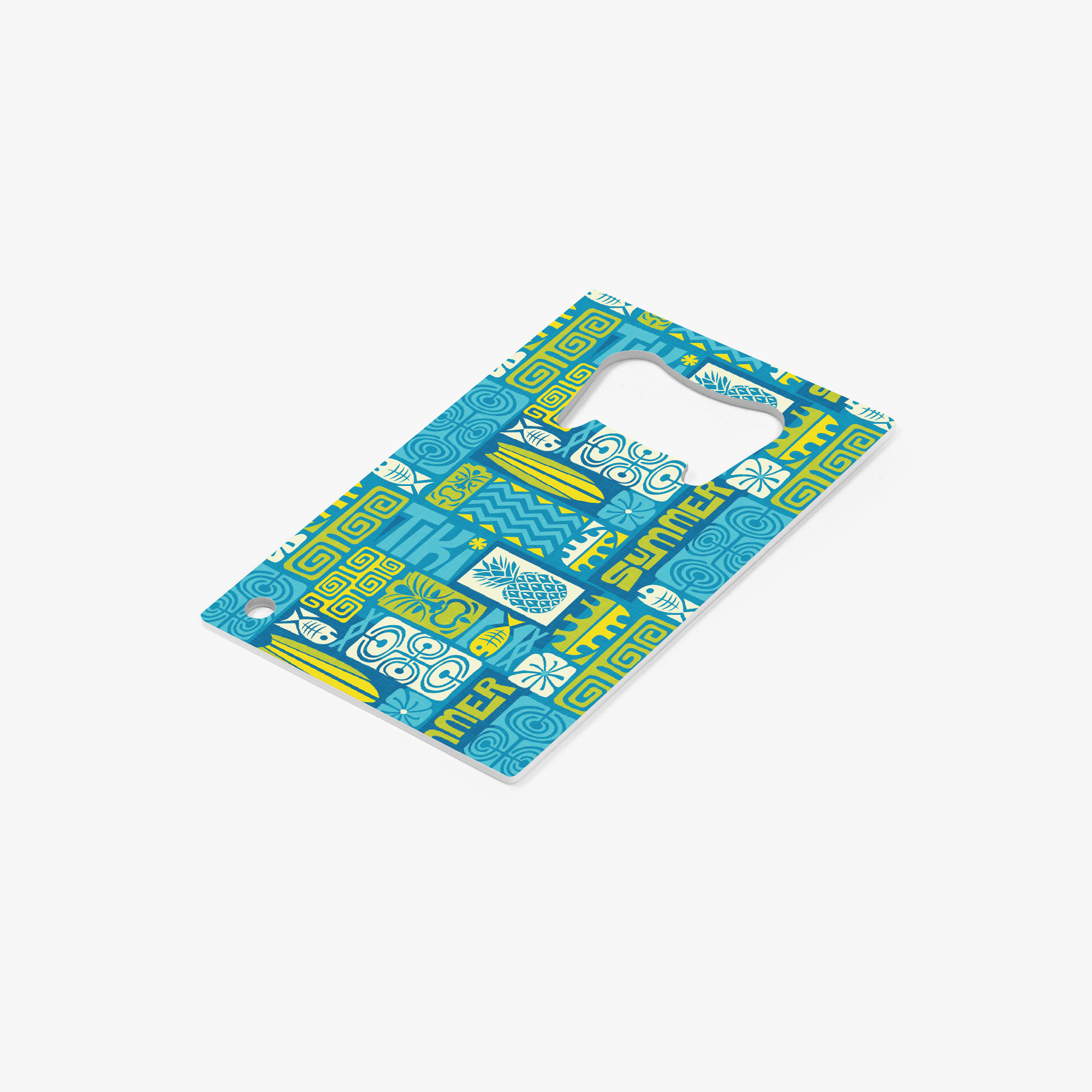 Island Summer Card Bottle Opener