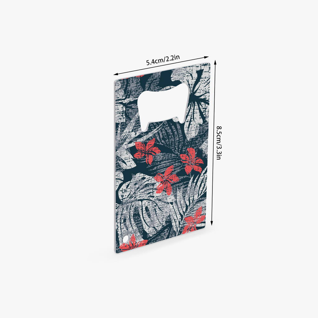 Mokulē’ia Blooms Card Bottle Opener