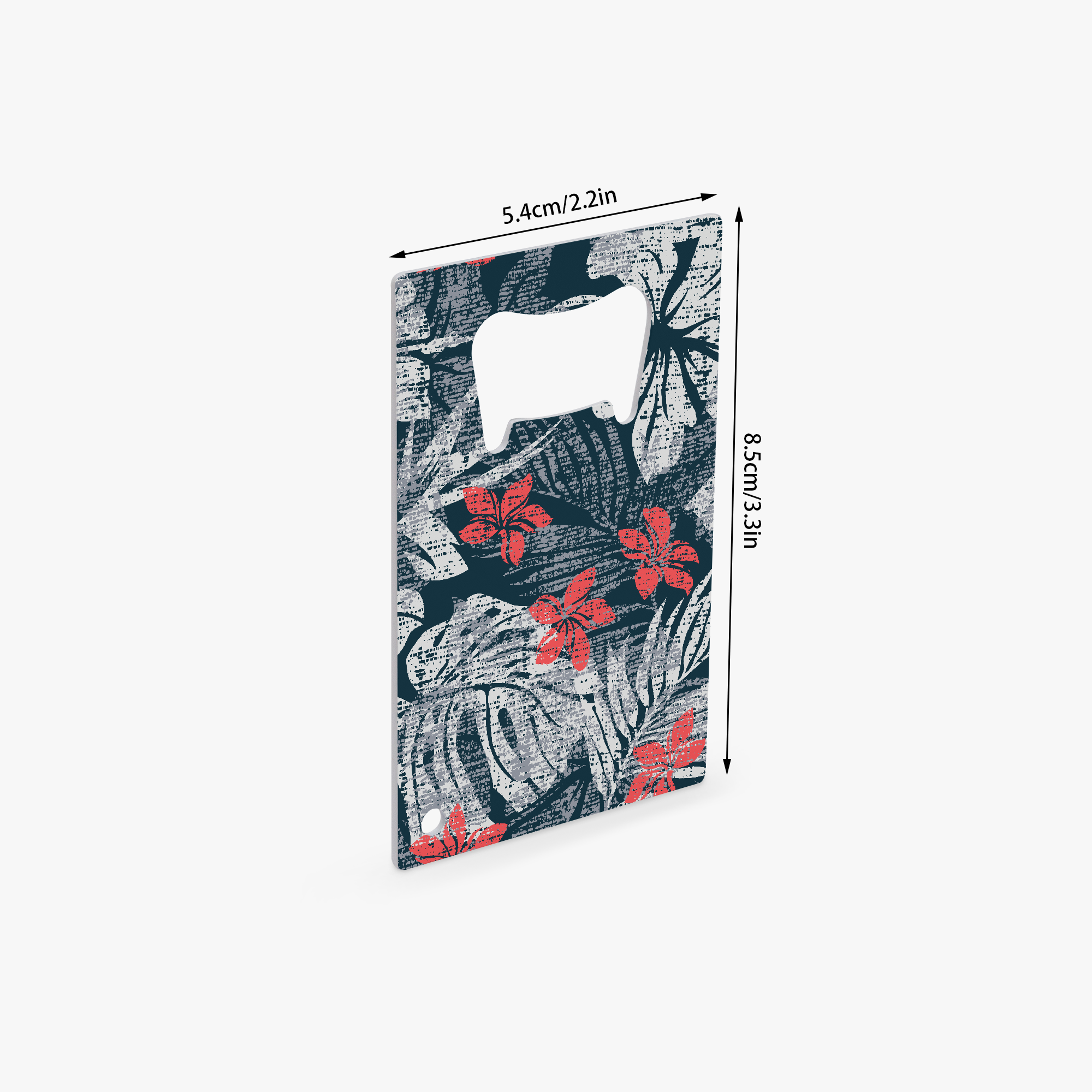 Mokulē’ia Blooms Card Bottle Opener