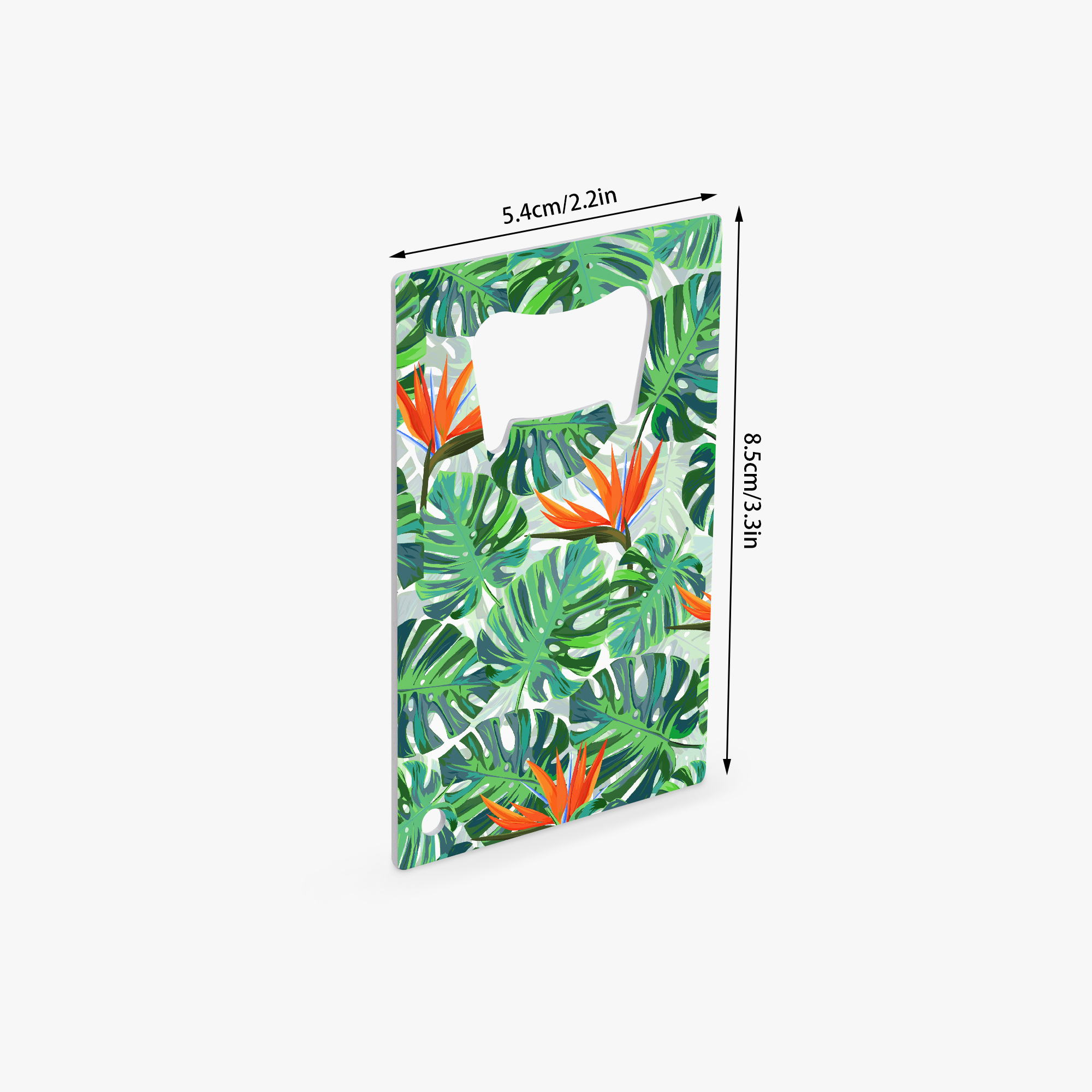 Tropical Paradise Card Bottle Opener