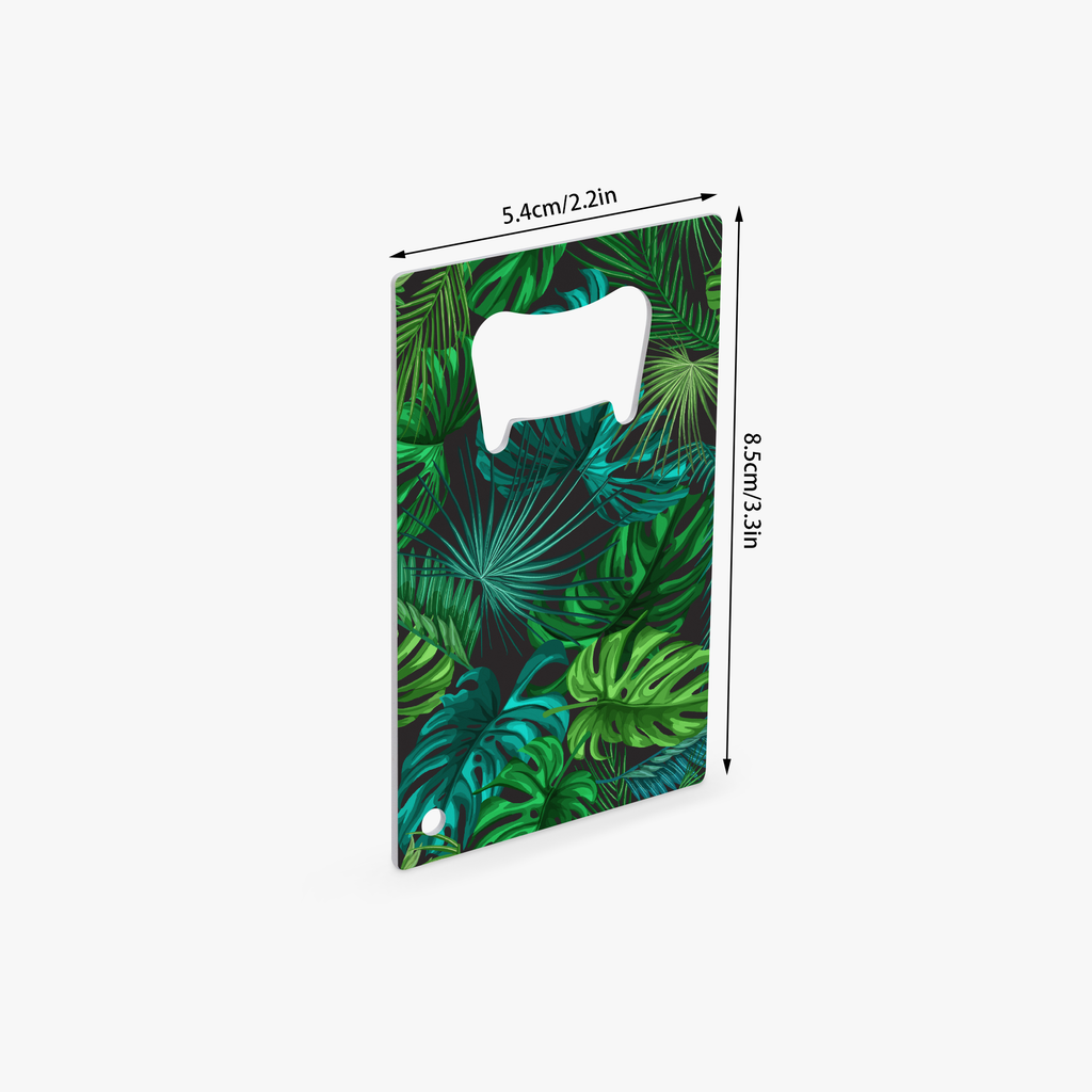 Kapolei Foliage Card Bottle Opener