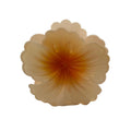 Hibiscus Hair Clip - Large: Orange