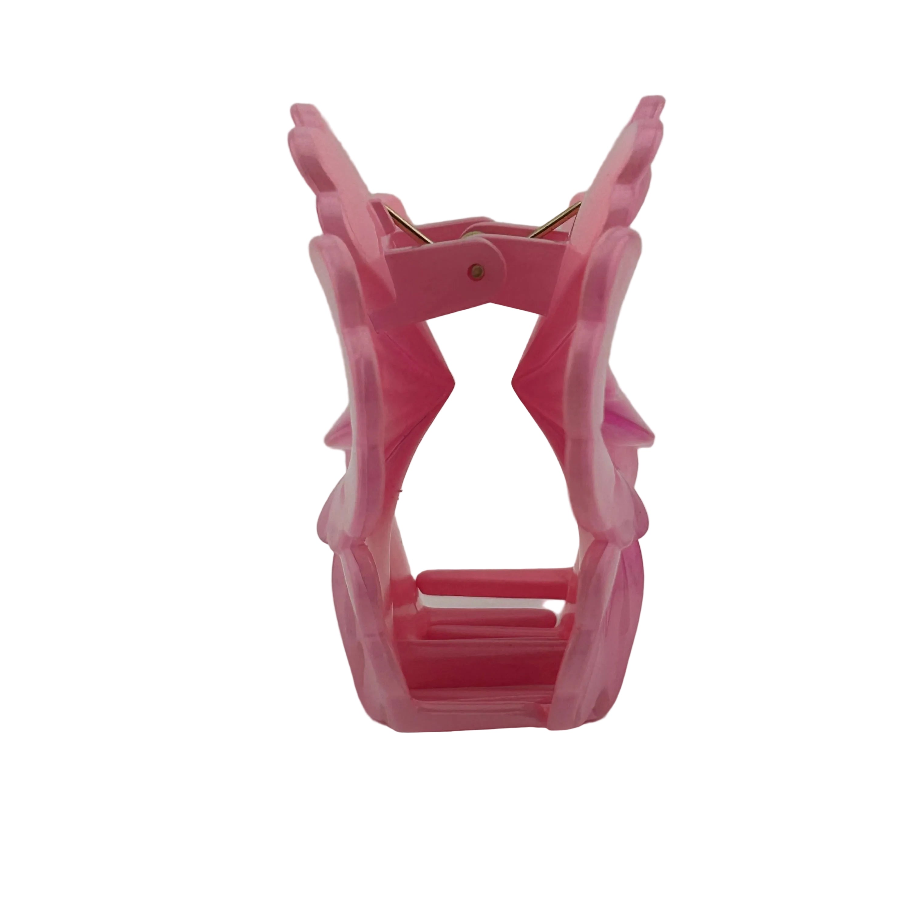 Hibiscus Hair Clip - Large: Pink