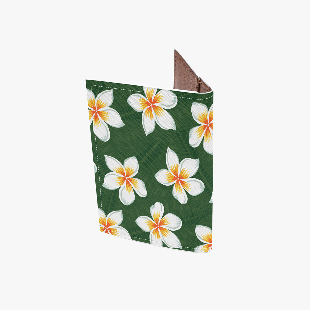 Plumeria Paradise Passport Holder
