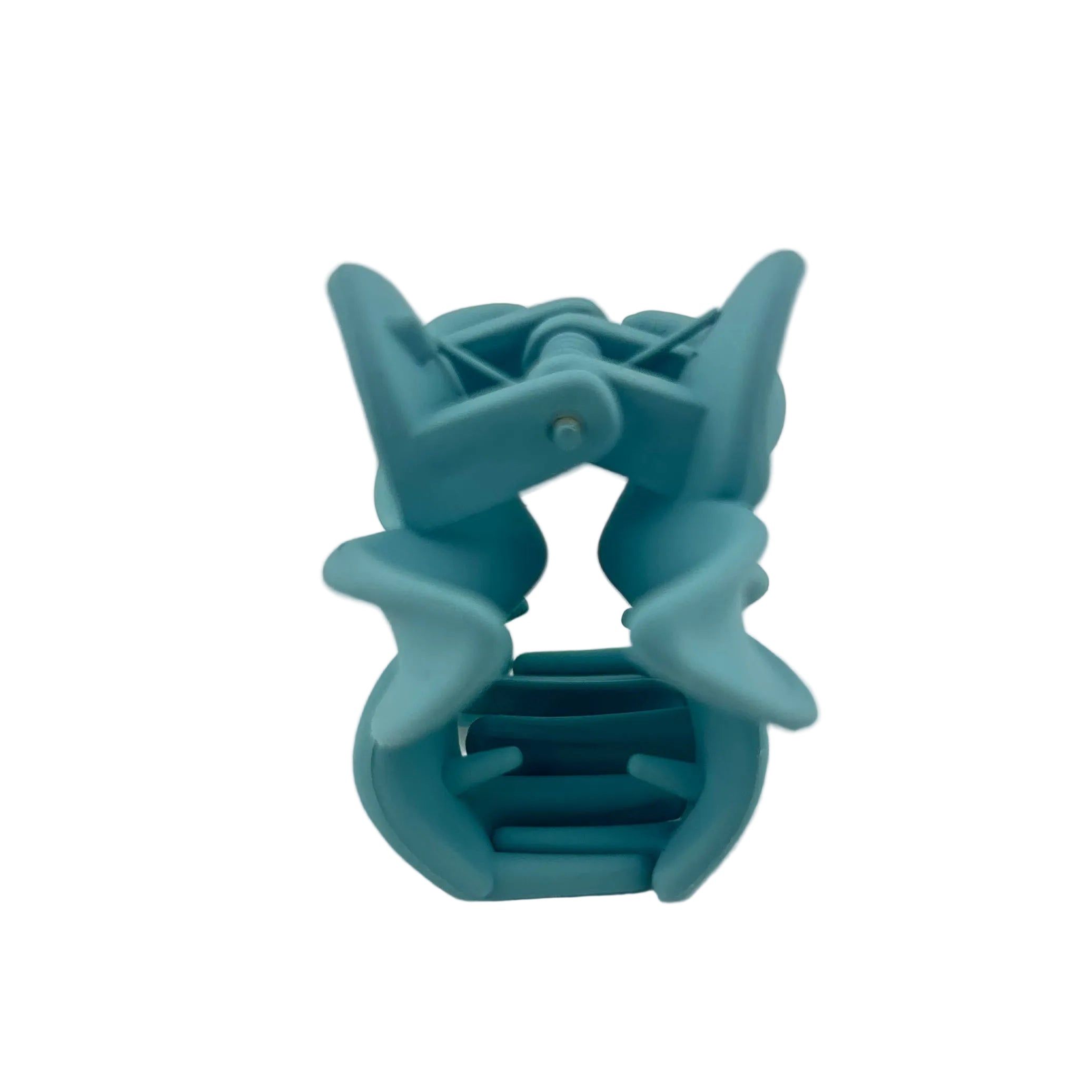 Plumeria Hair Clip - Small: Ocean Blue