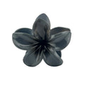 Plumeria Hair Clip - Large: Dark Grey