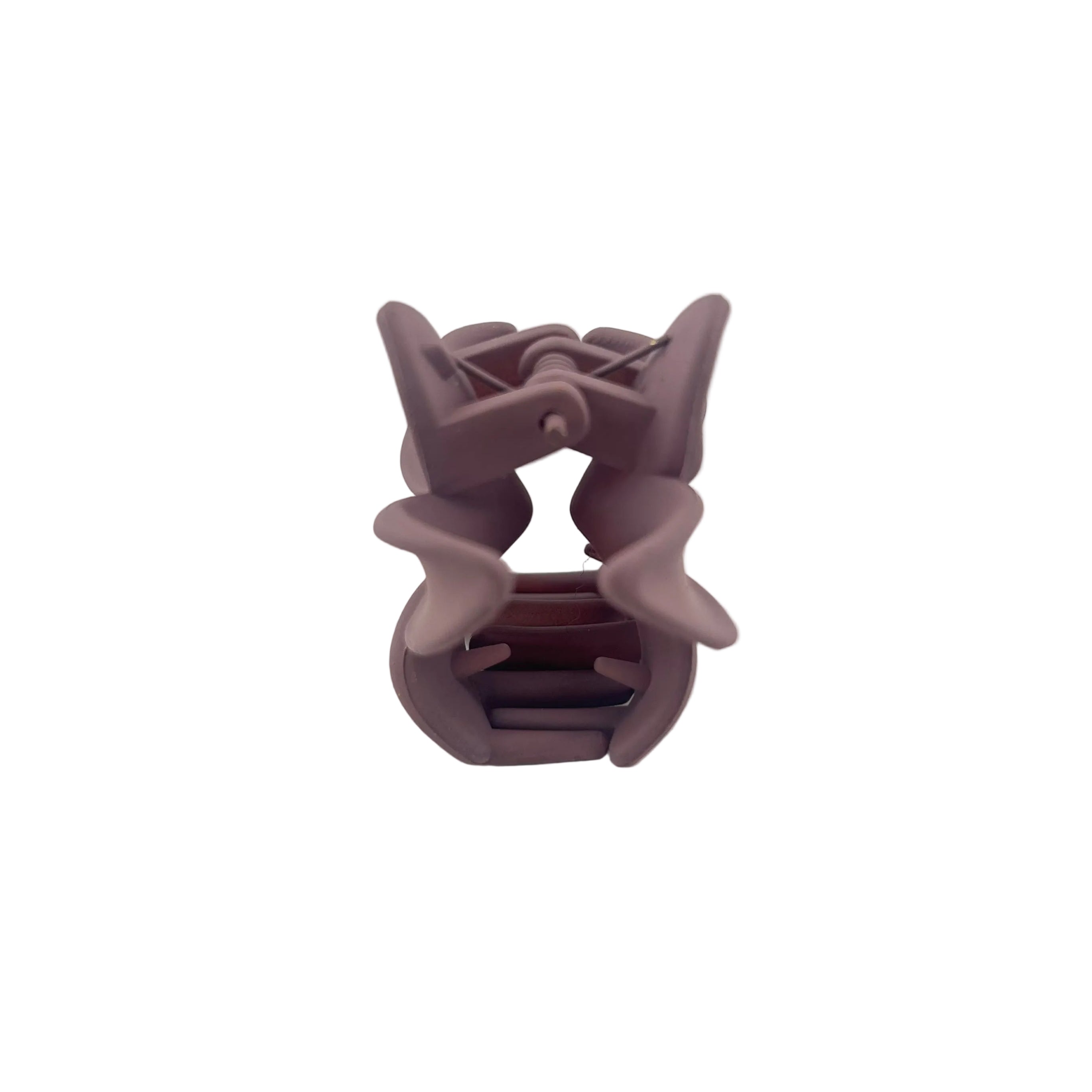 Plumeria Hair Clip - Small: Bean Purple