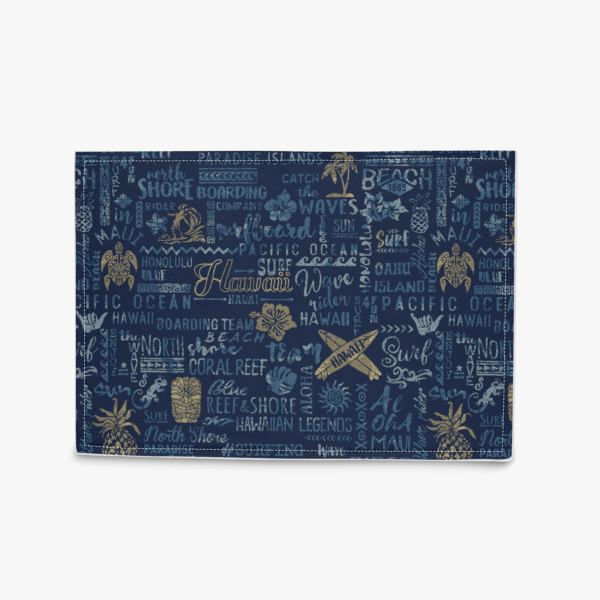 Hawaiian Surf Passport Holder