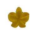 Plumeria Hair Clip - Small: Yellow