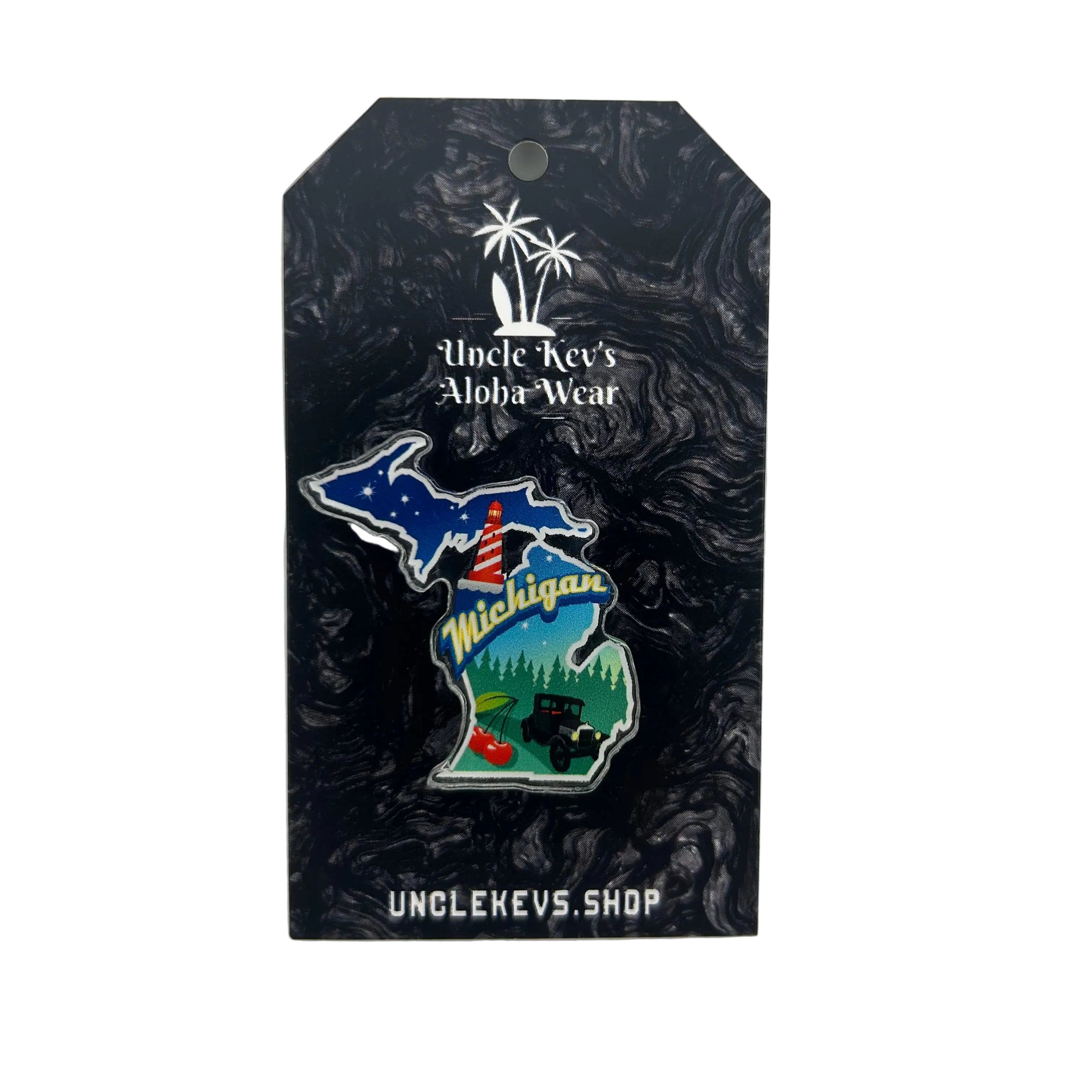 Michigan Acrylic Pin