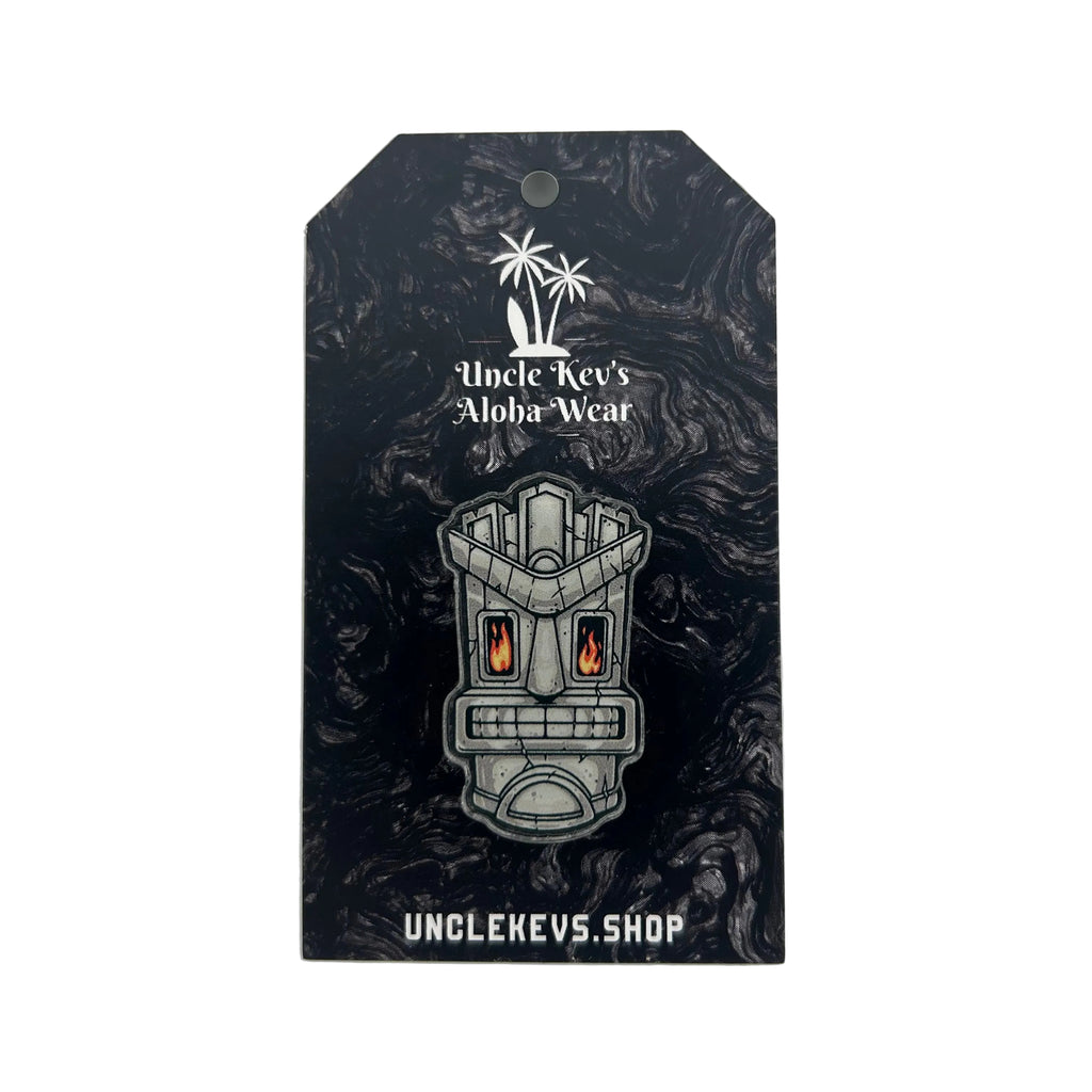 Lava Tiki 1 Acrylic Pin