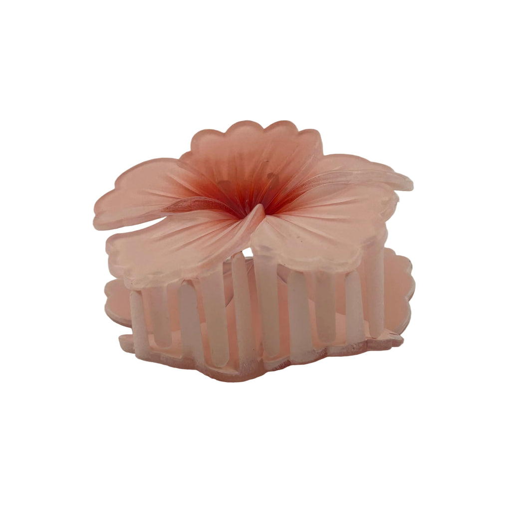 Hibiscus Hair Clip - Large: Red #2