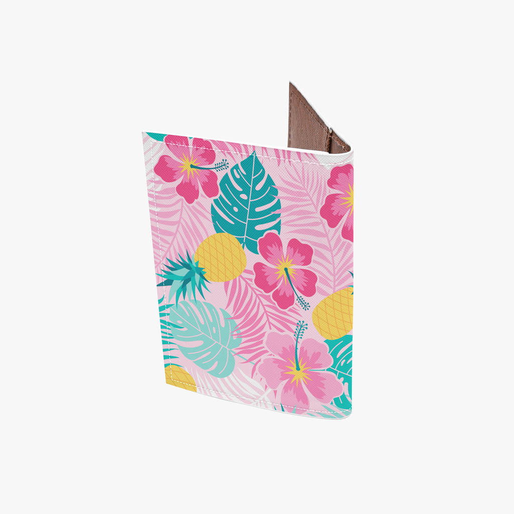 Paradise Blooms Passport Holder