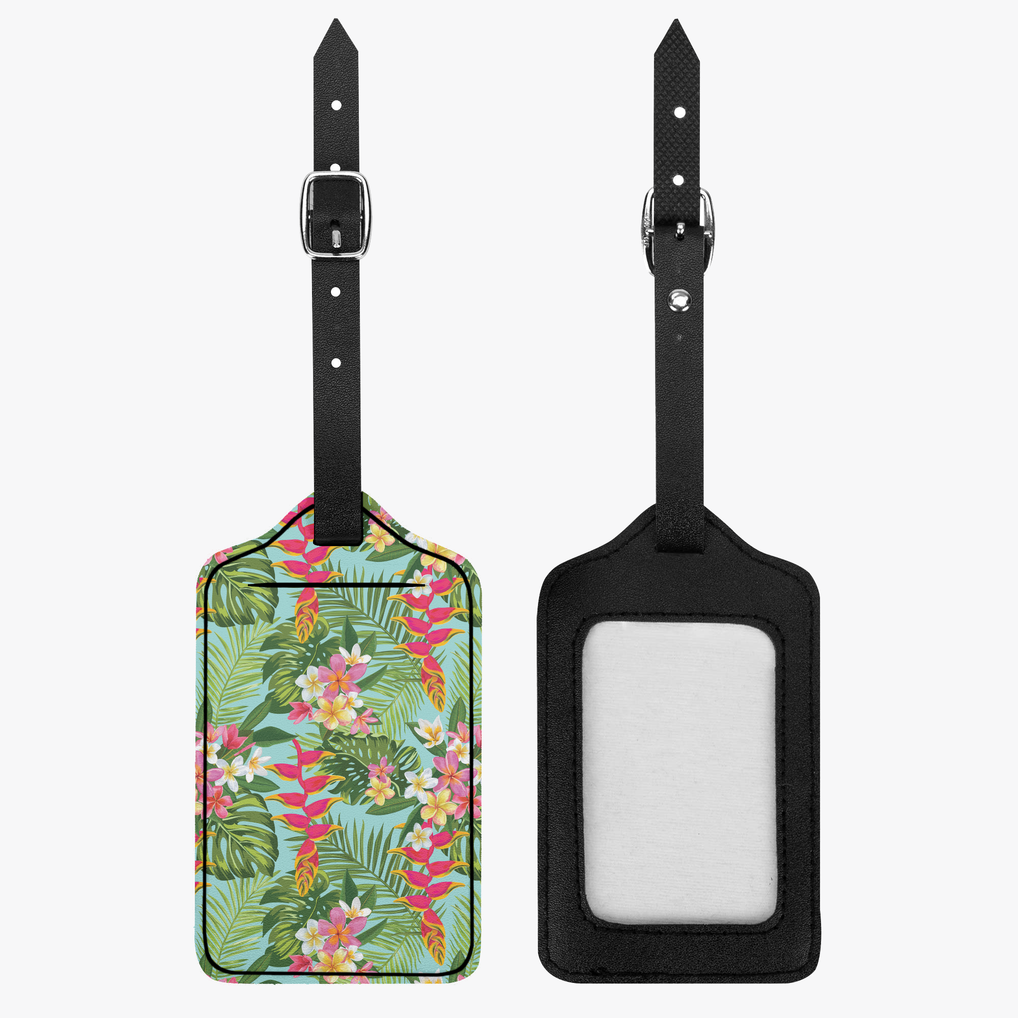 Plumeria Canopy Luggage Tag