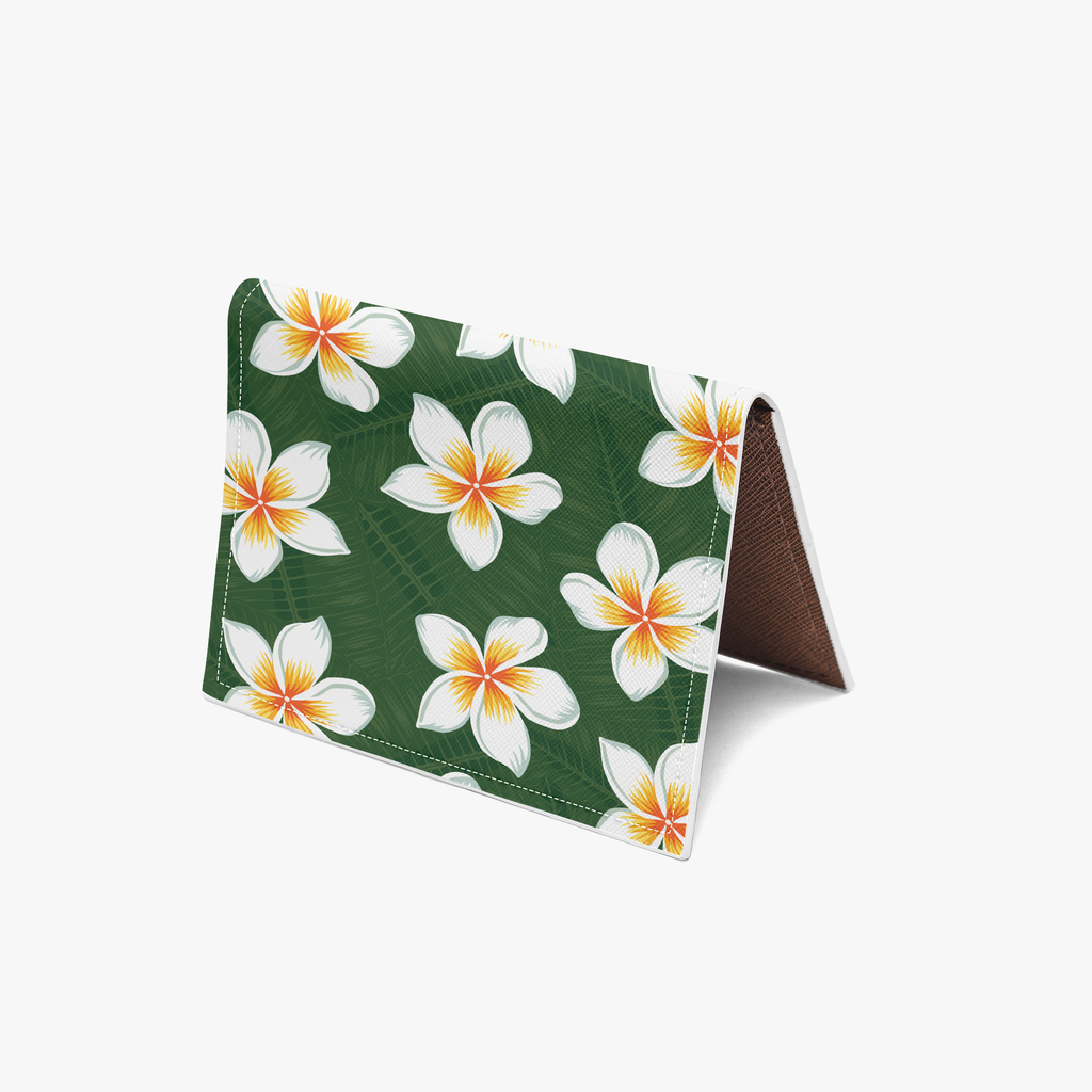 Plumeria Paradise Passport Holder