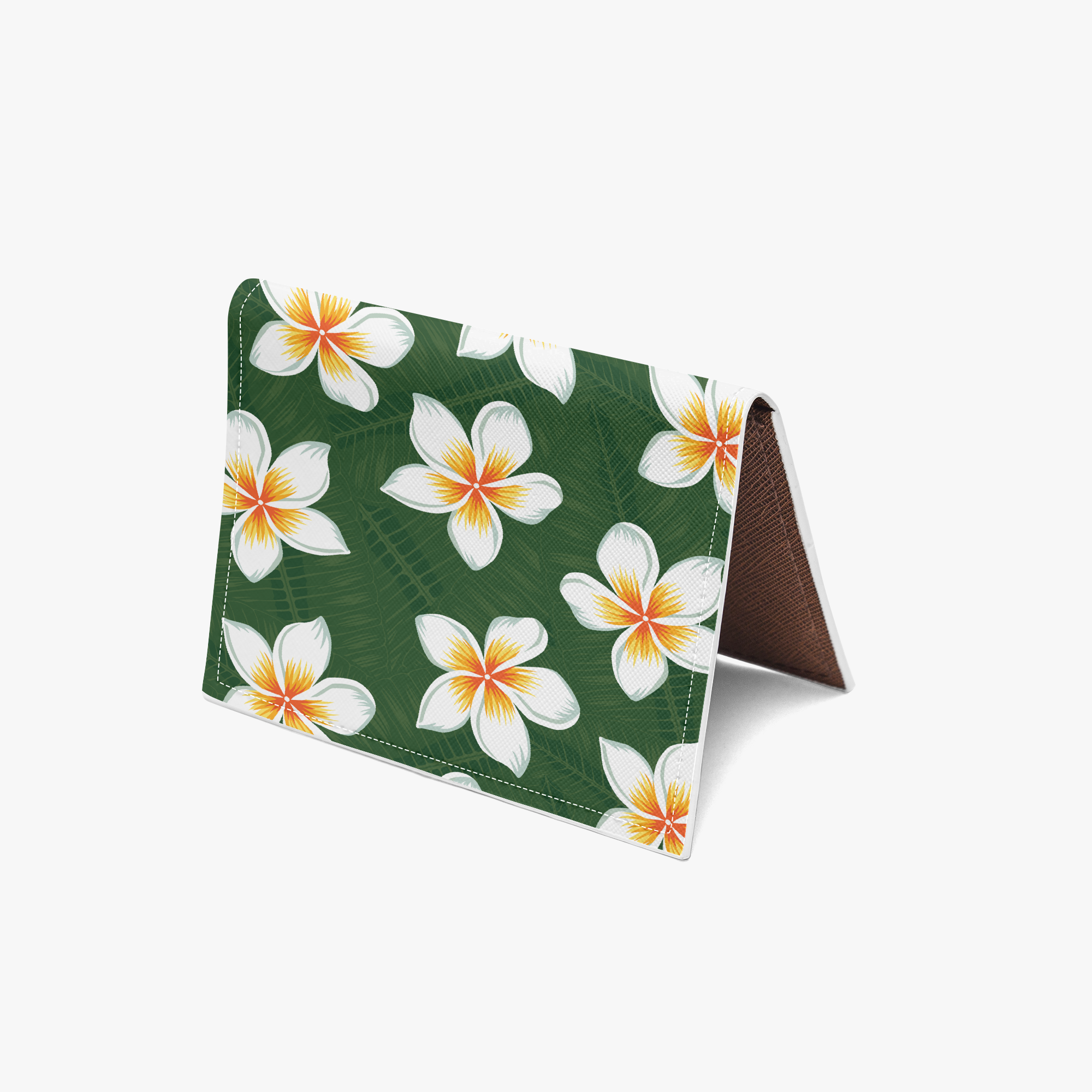Plumeria Paradise Passport Holder