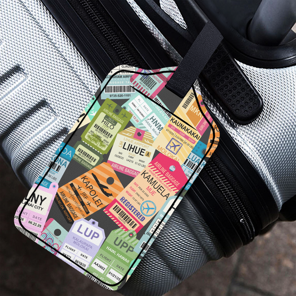 Aloha Arrivals Luggage Tag