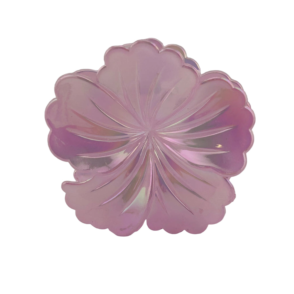 Hibiscus Hair Clip - Large: Iridescent Pink