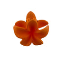 Plumeria Hair Clip - Small: Orange