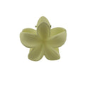 Plumeria Hair Clip - Small: Cream