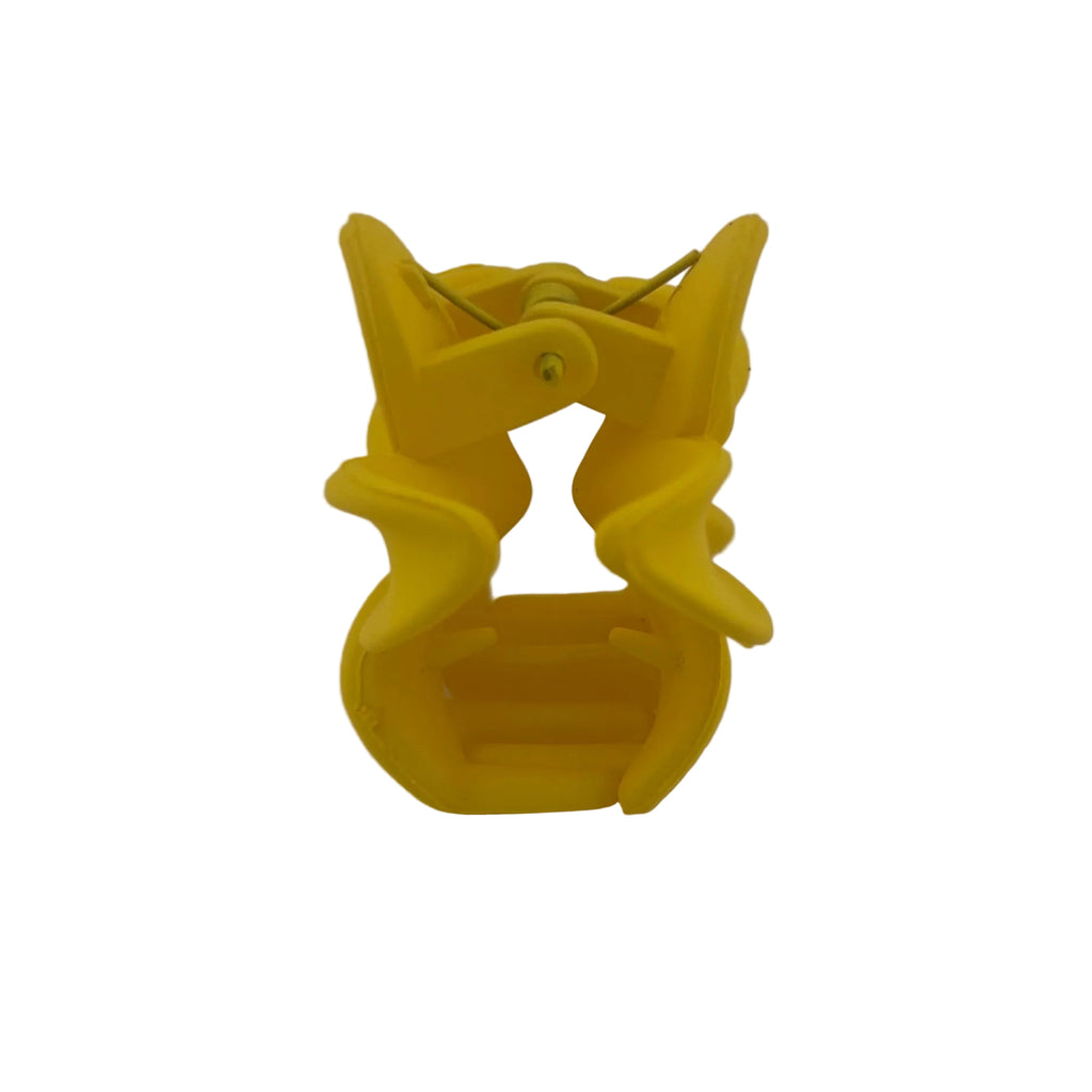 Plumeria Hair Clip - Small: Yellow