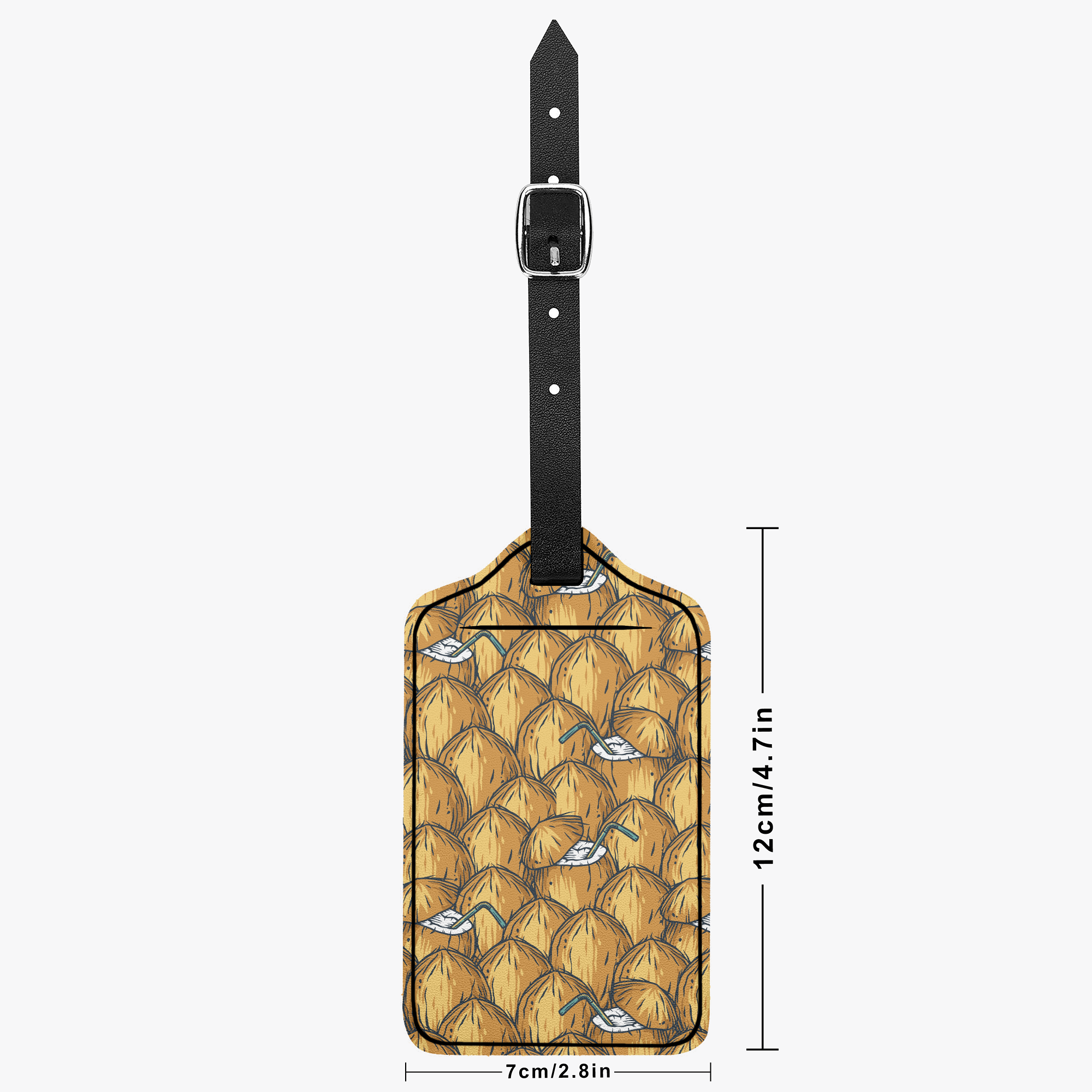 Coconut Crush Luggage Tag