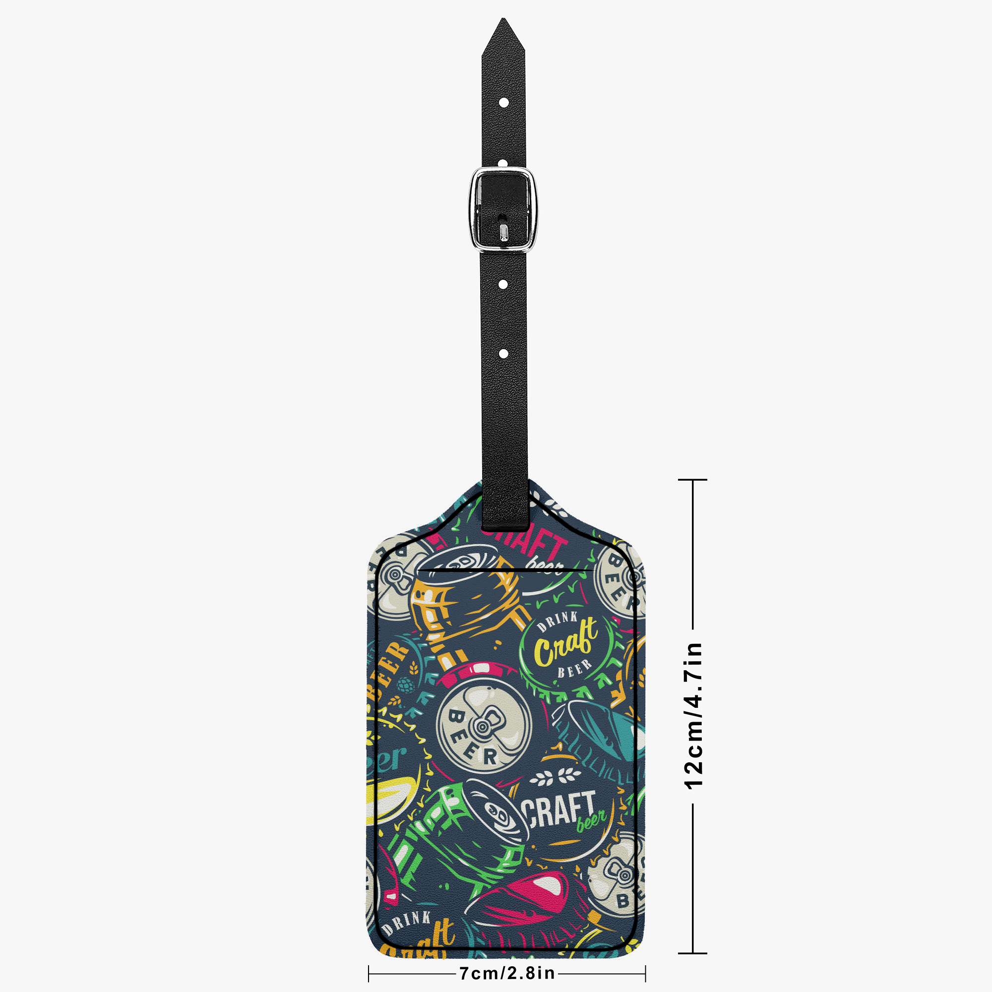 Craft Beer Luggage Tag