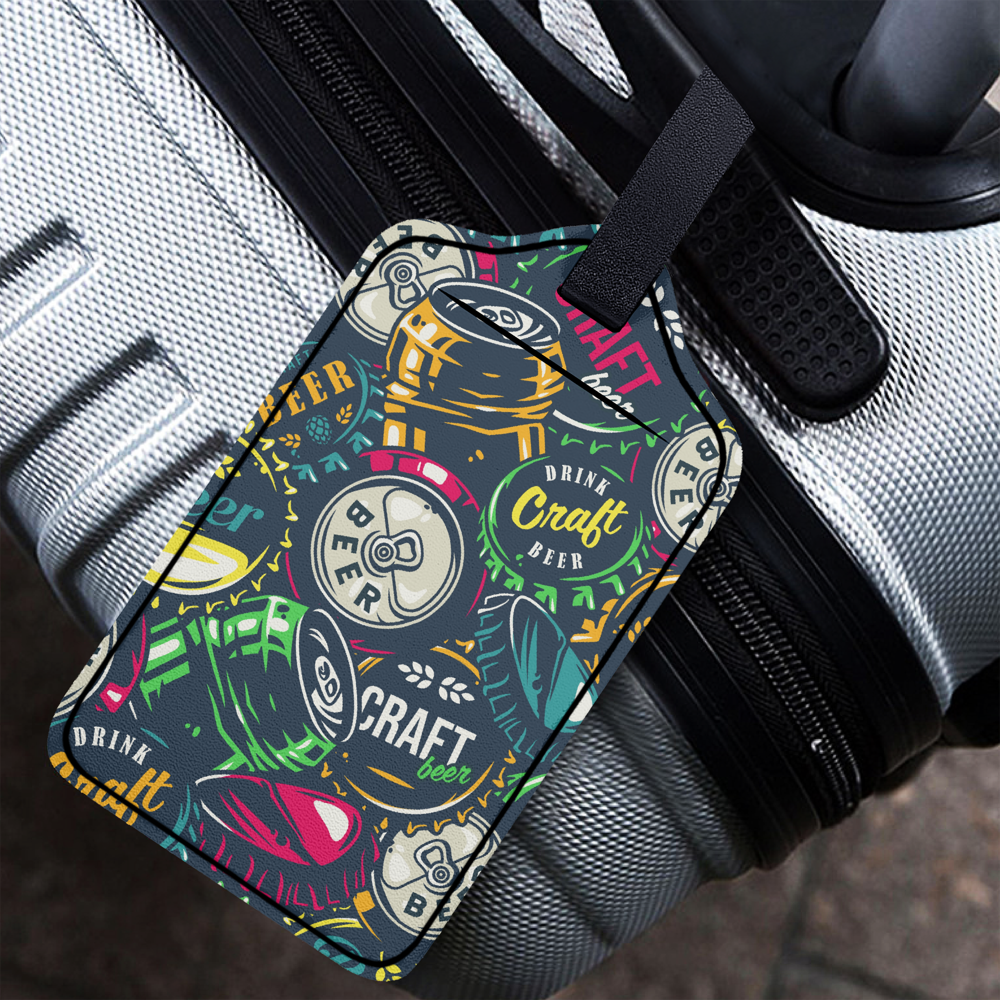 Craft Beer Luggage Tag