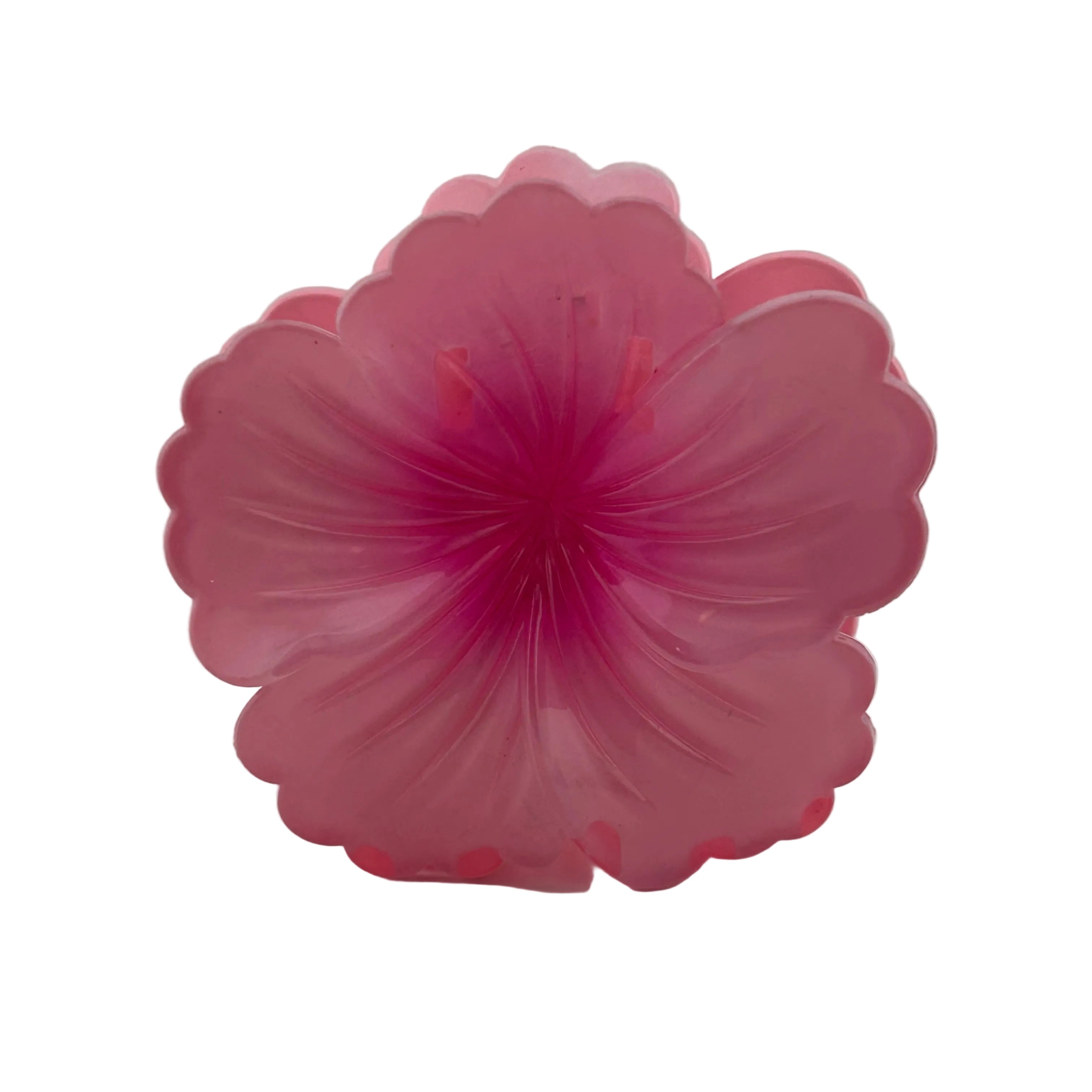 Hibiscus Hair Clip - Large: Pink