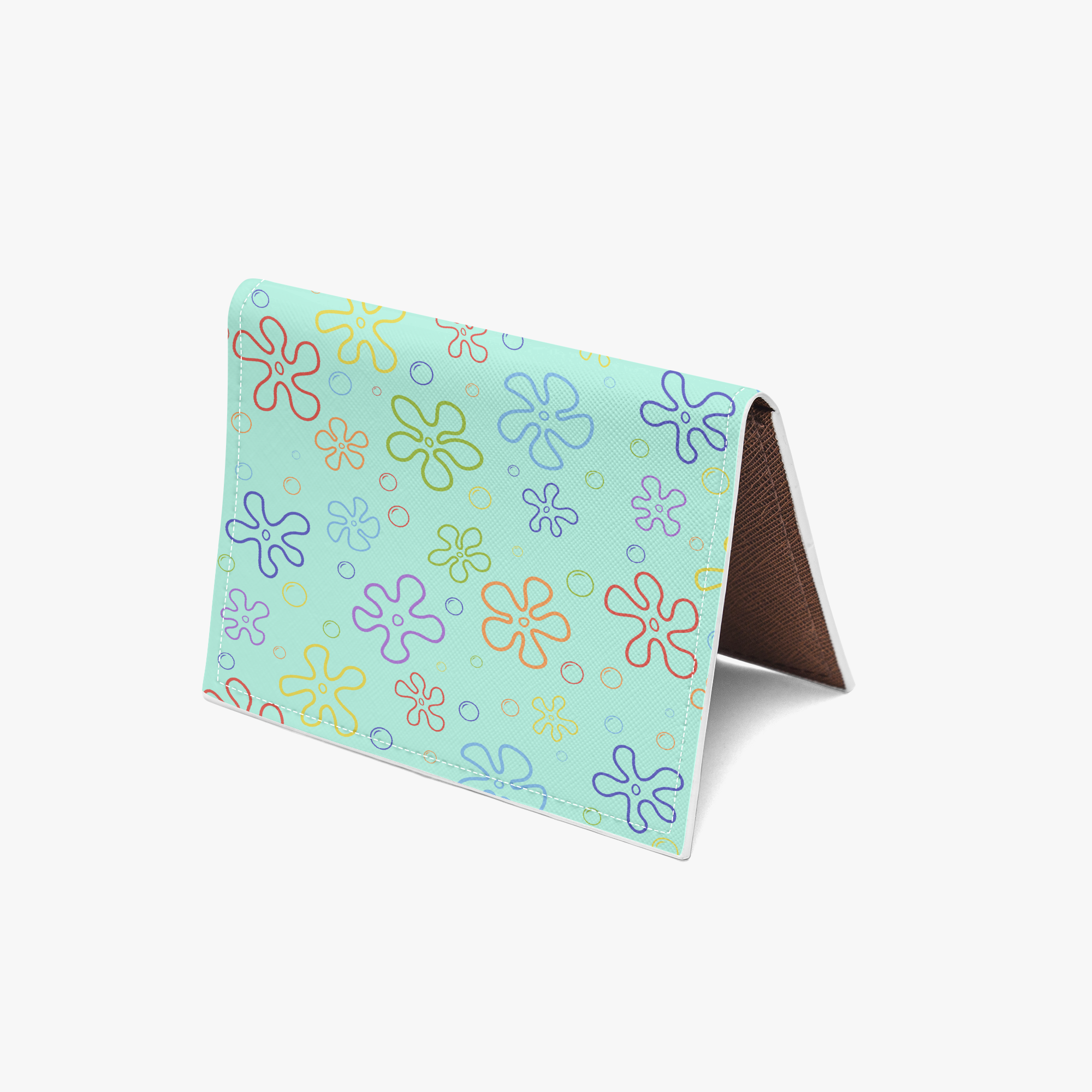 Ocean Floral Passport Holder