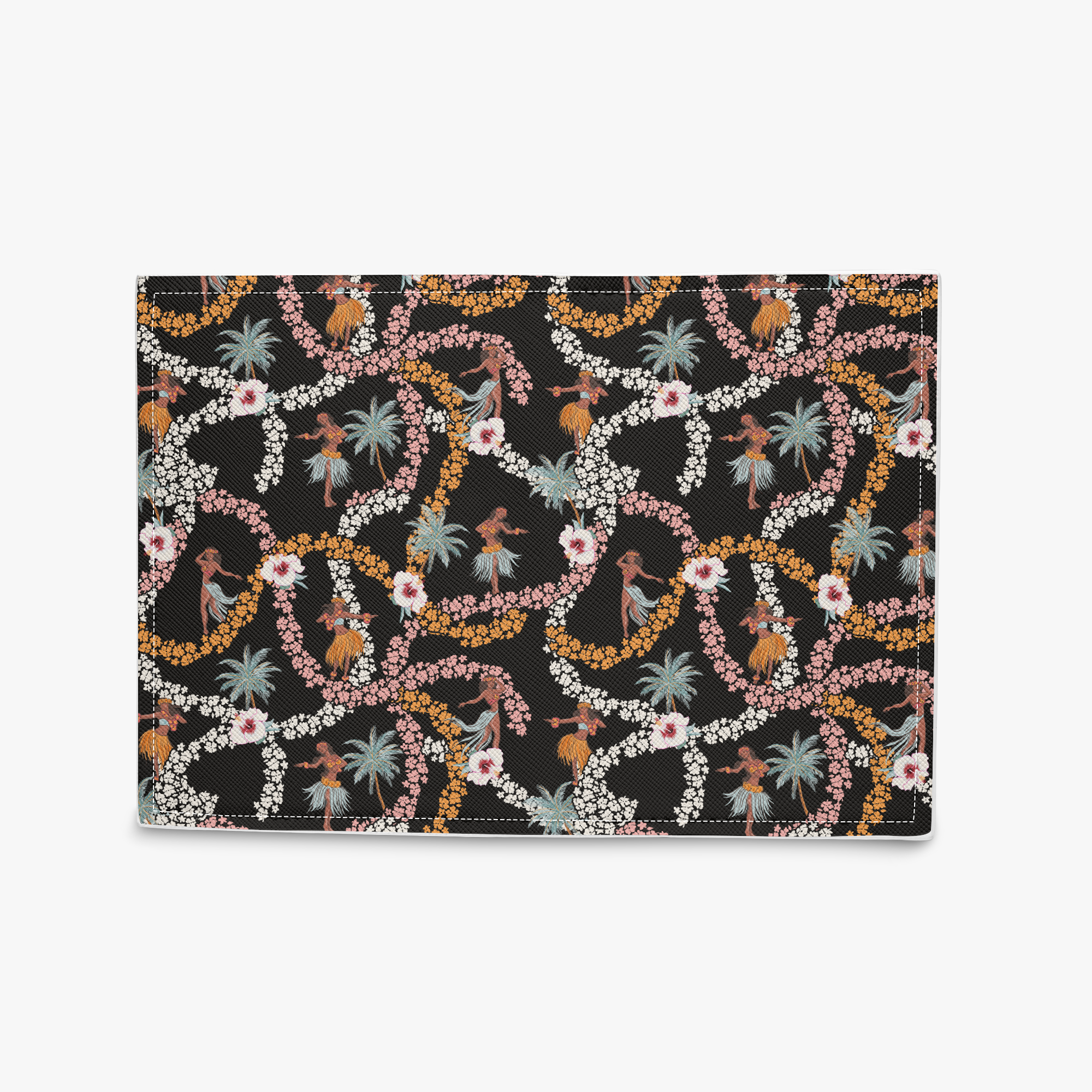 Hibiscus Hula Passport Holder