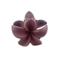 Plumeria Hair Clip - Small: Bean Purple