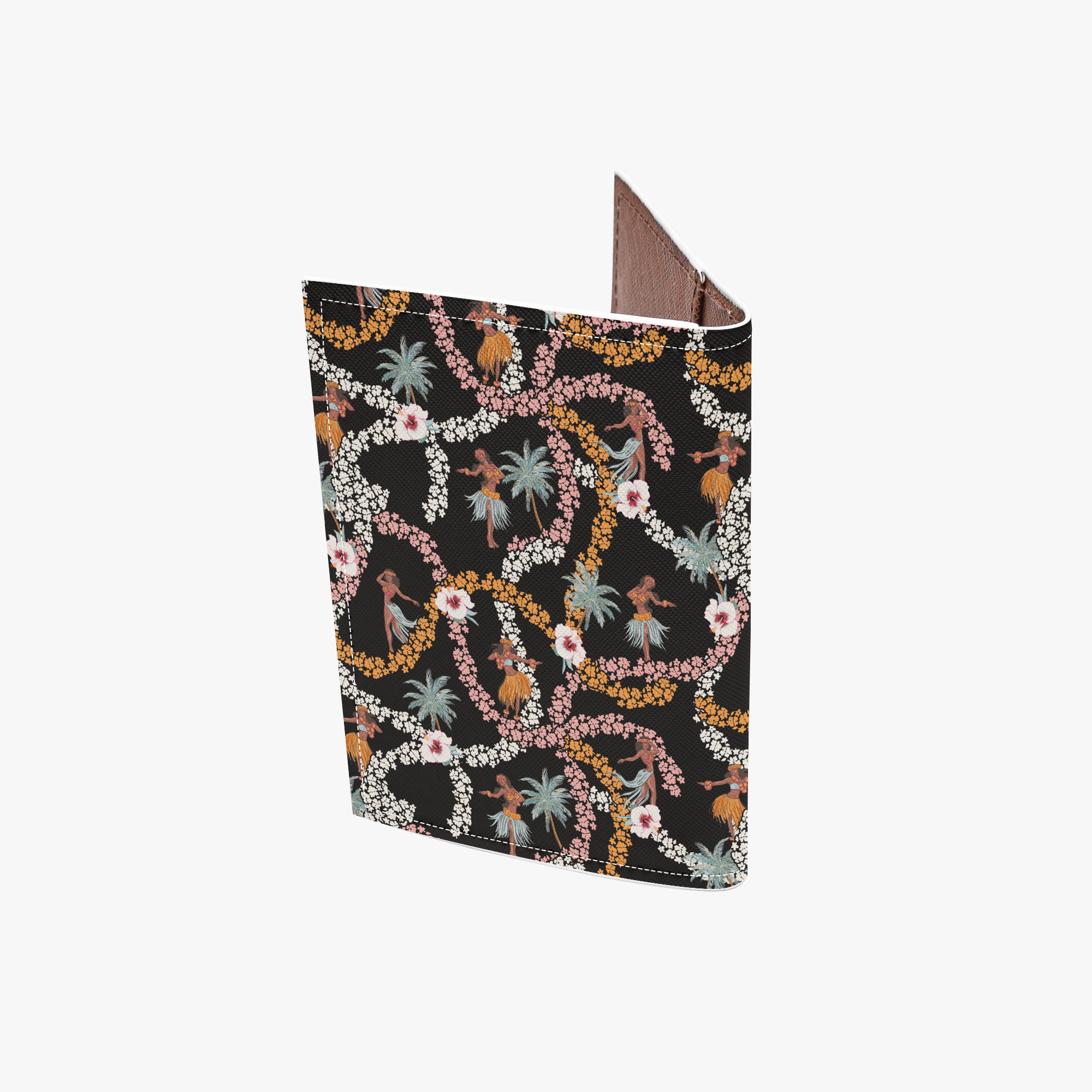 Hibiscus Hula Passport Holder