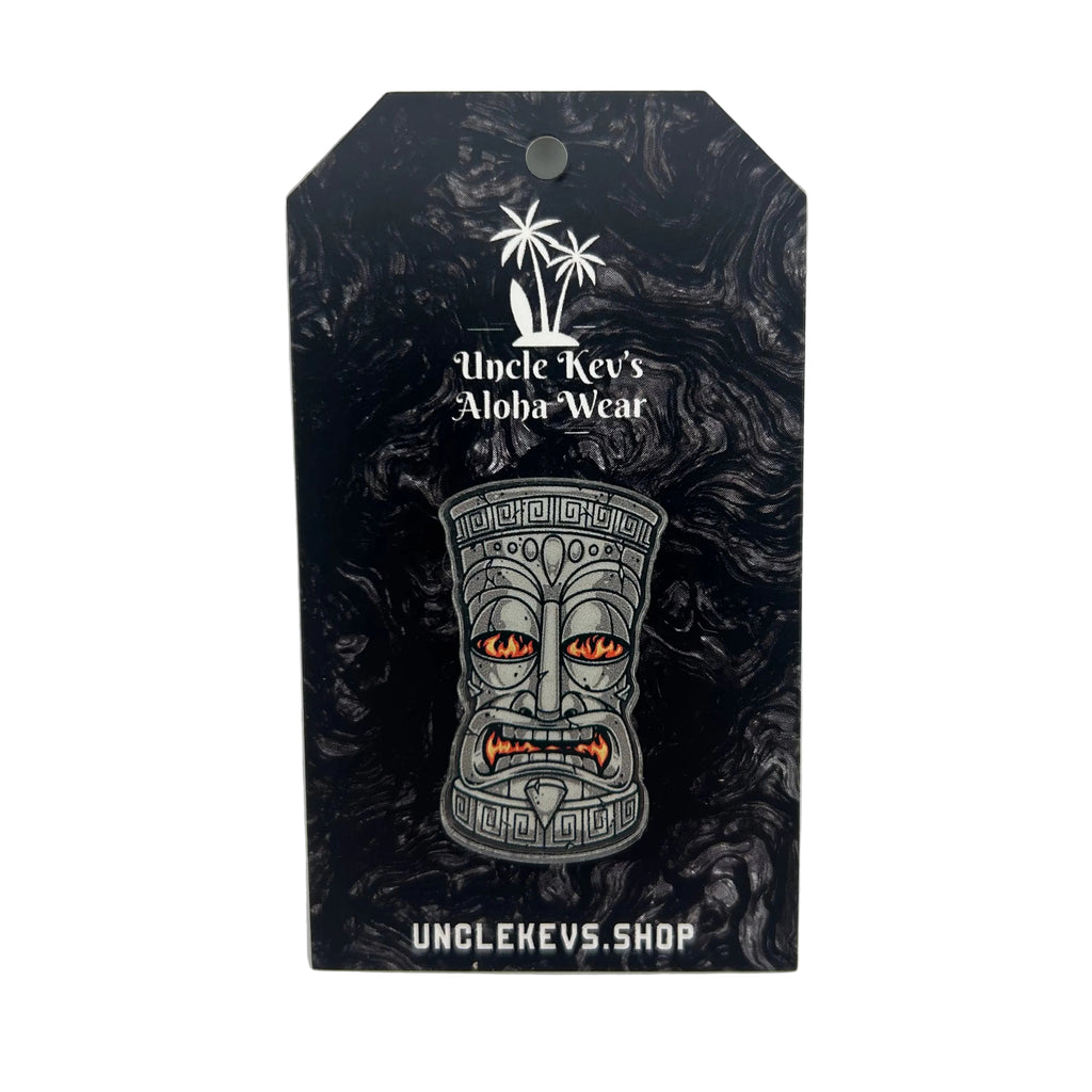 Lava Tiki 2 Acrylic Pin