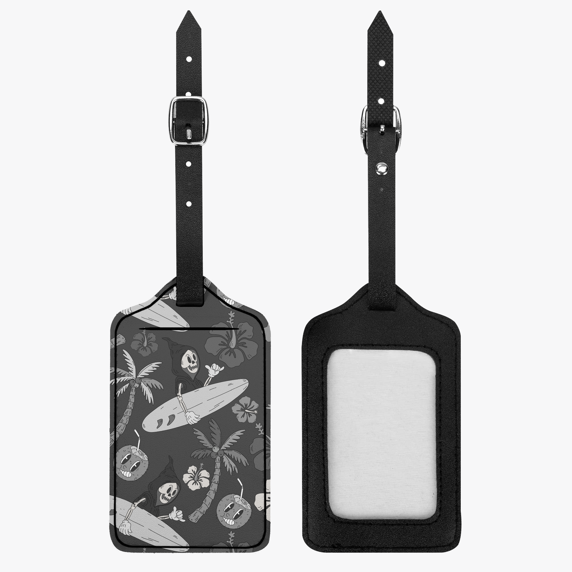 Haunted Surf Luggage Tag