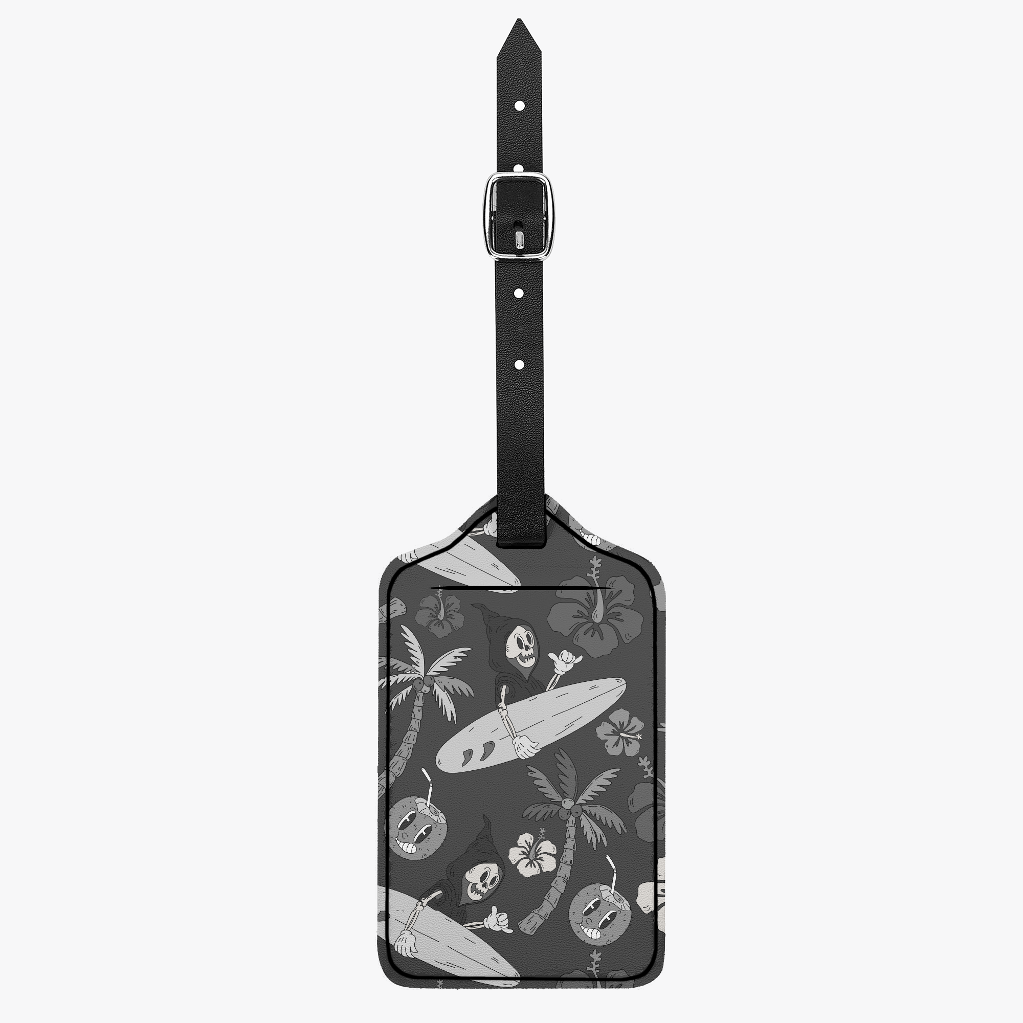 Haunted Surf Luggage Tag