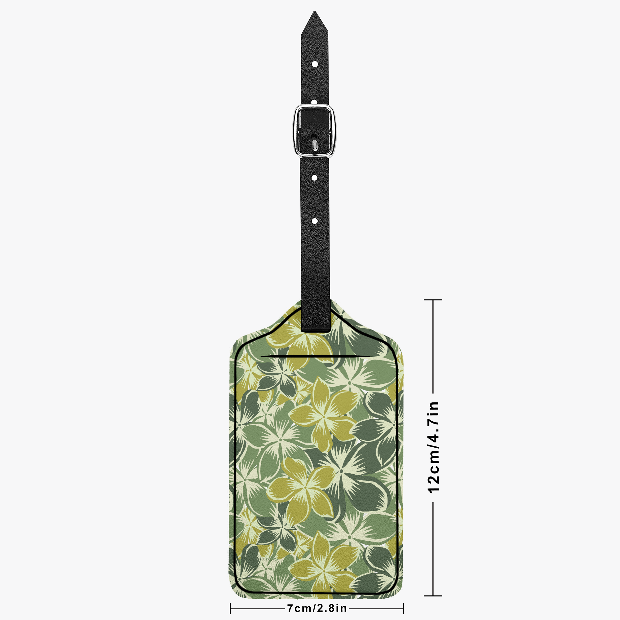 Hawaiian Camo Luggage Tag