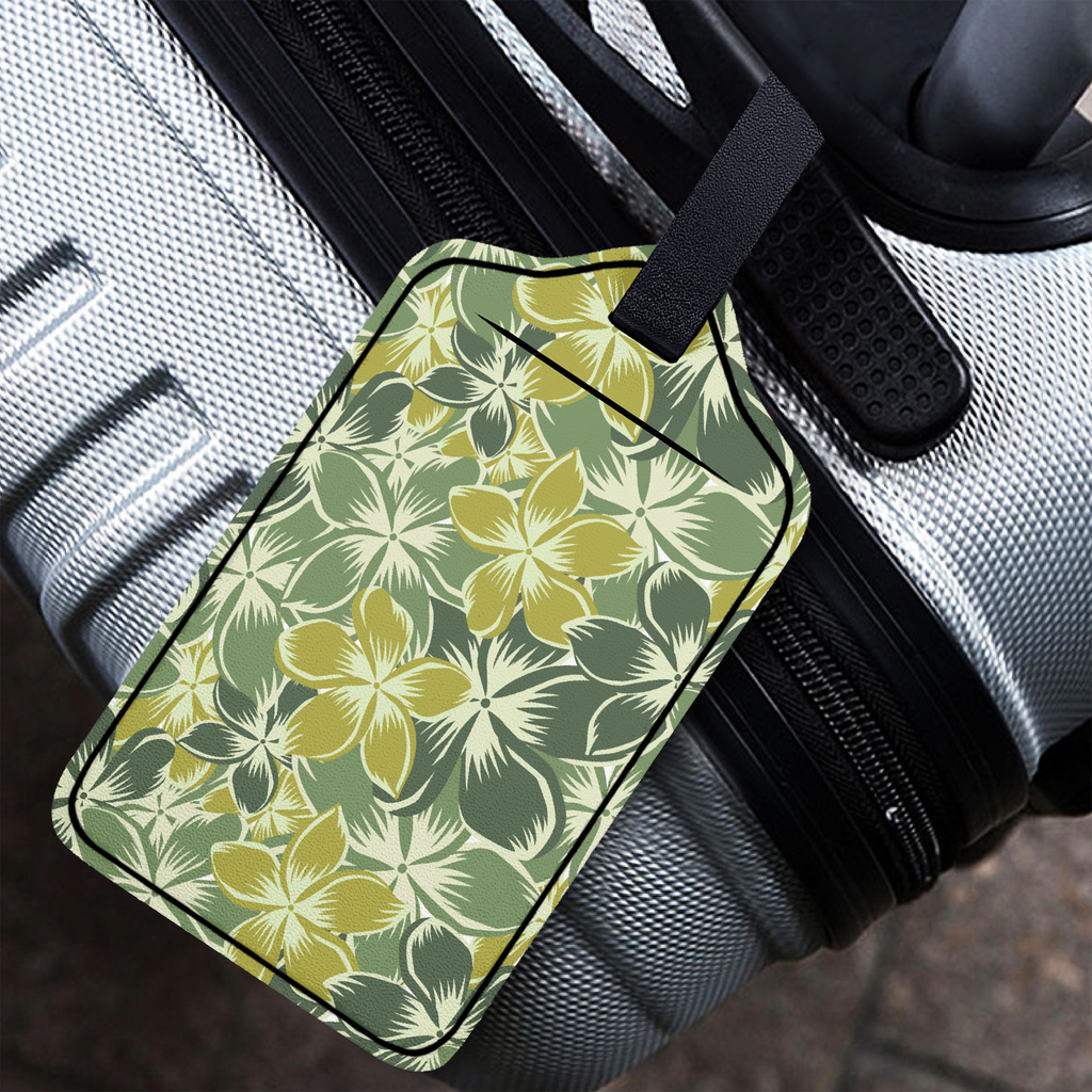 Hawaiian Camo Luggage Tag
